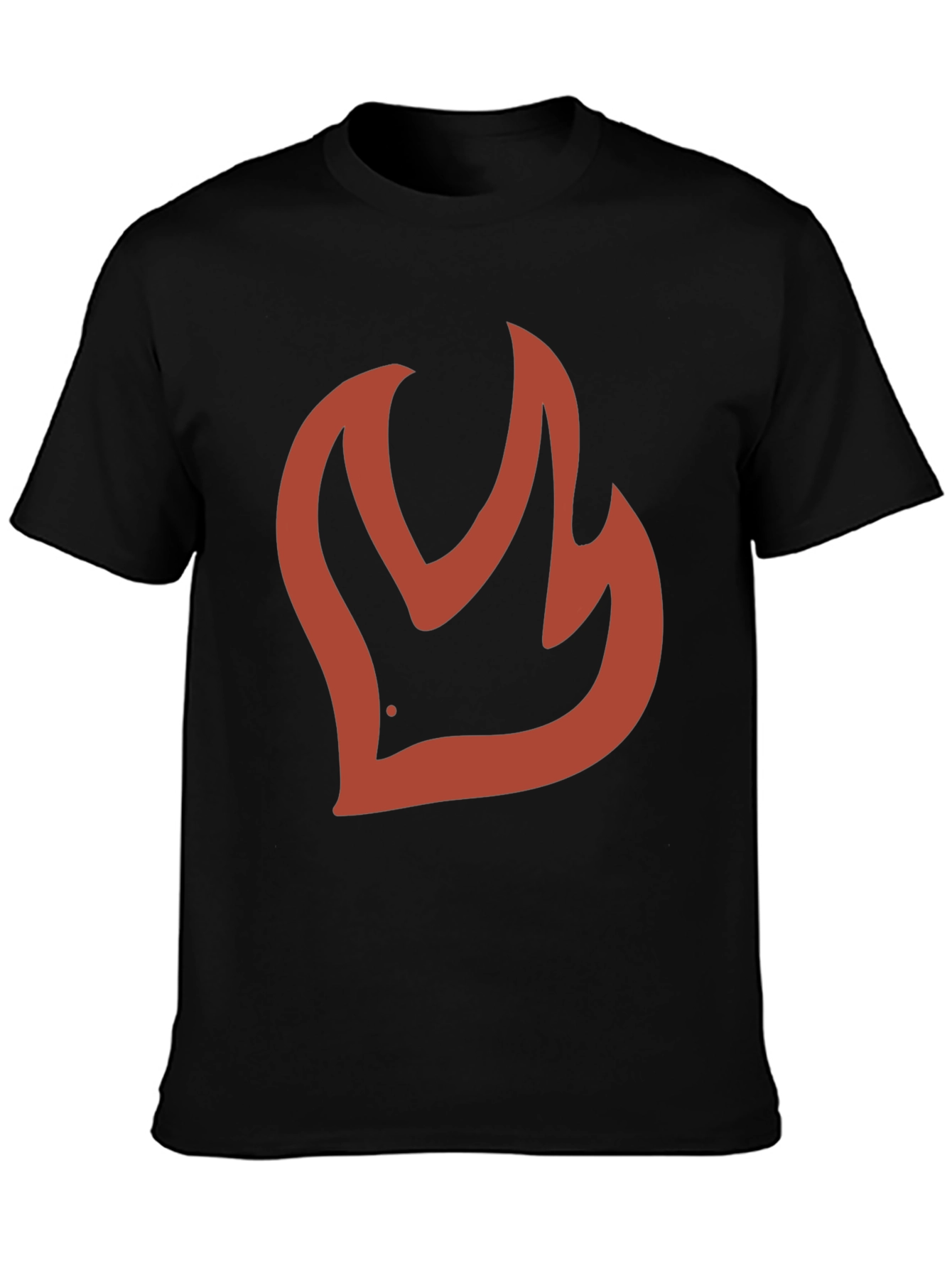 Firebird Graphic Tee - Black Cotton Casual T-Shirt