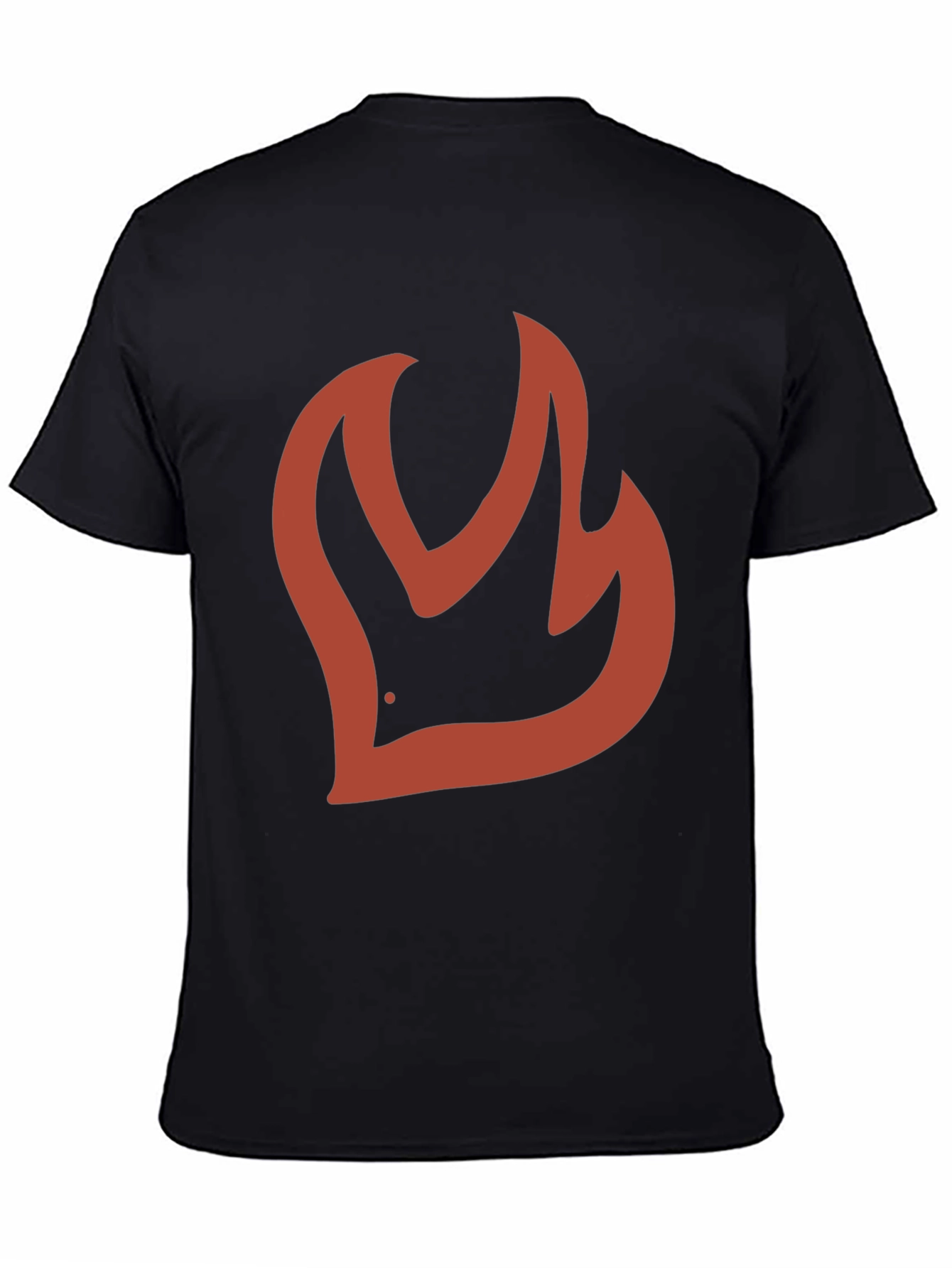 Firebird Graphic Tee - Black Cotton Casual T-Shirt