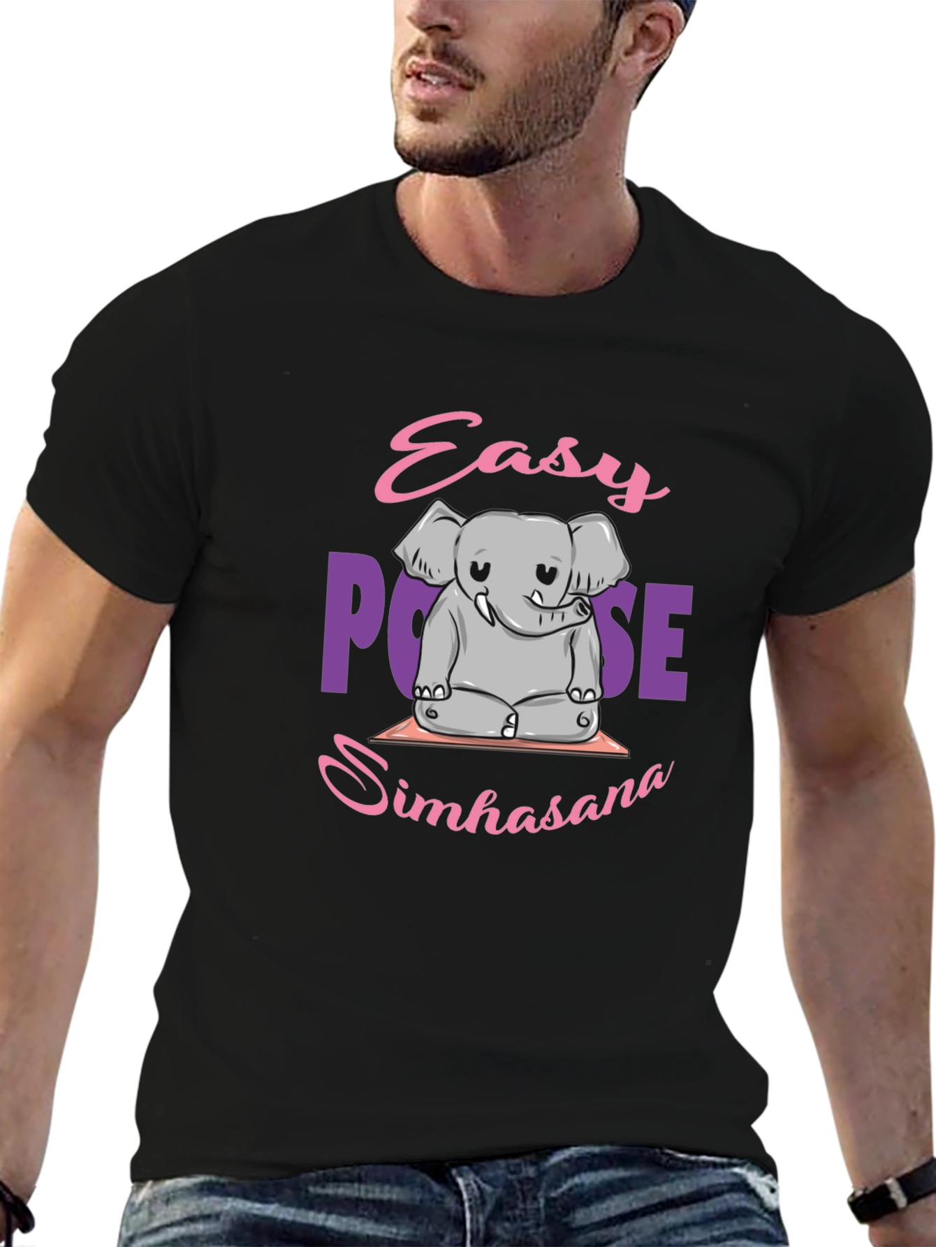Easy Pose Simhasana T-Shirt