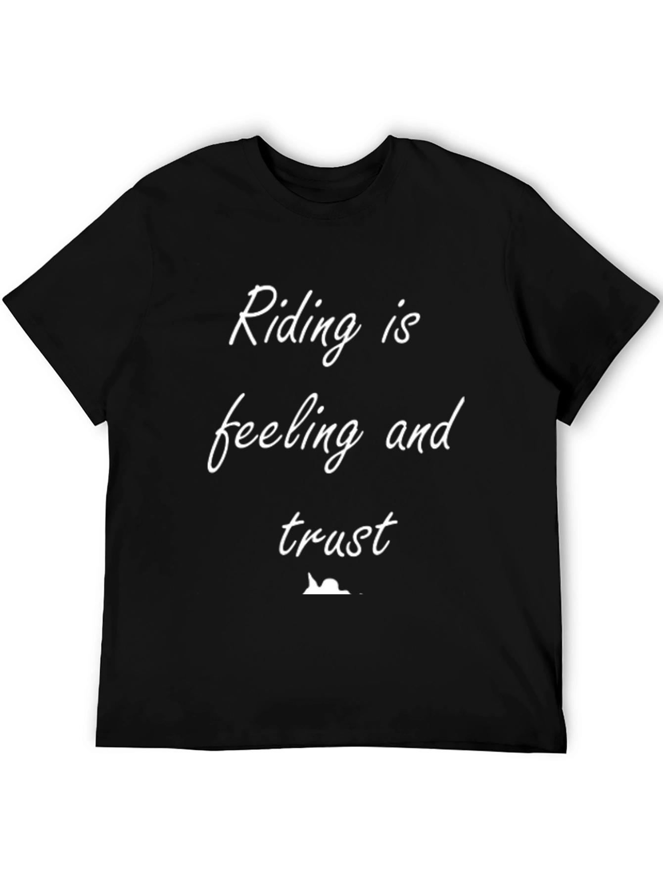 Riding is Feeling and Trust Graphic Tee