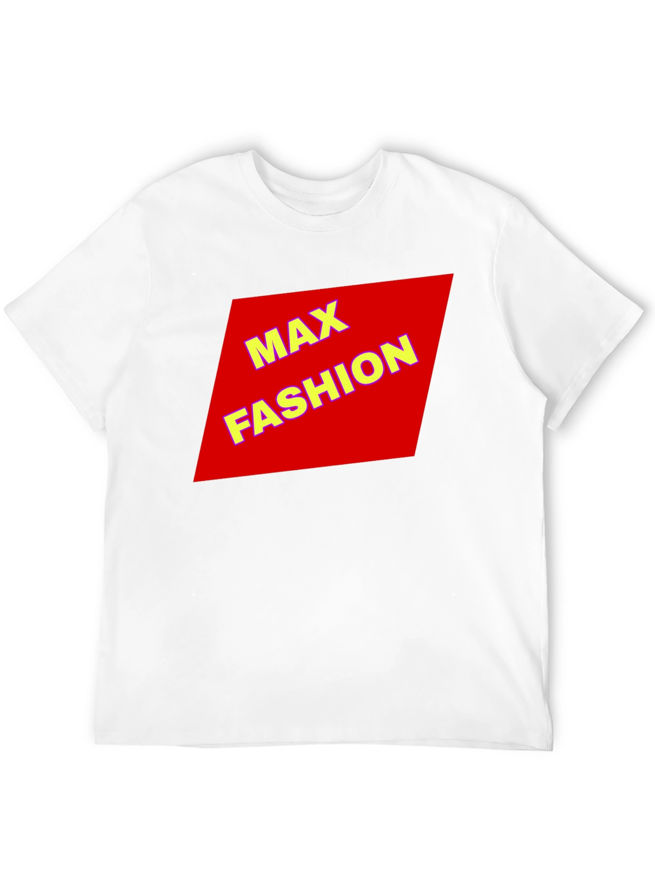 Max Fashion Black Graphic Tee