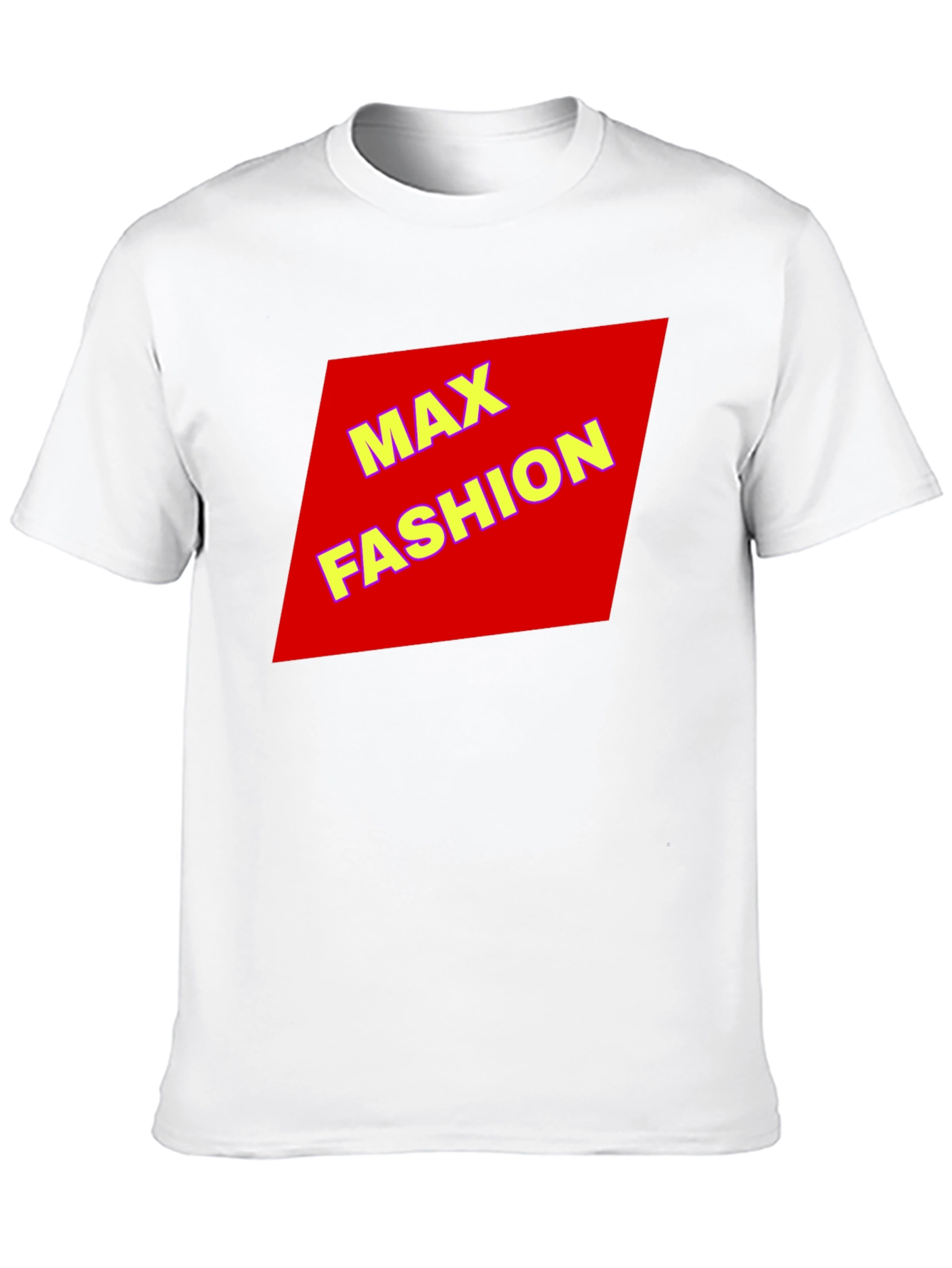 Max Fashion Black Graphic Tee