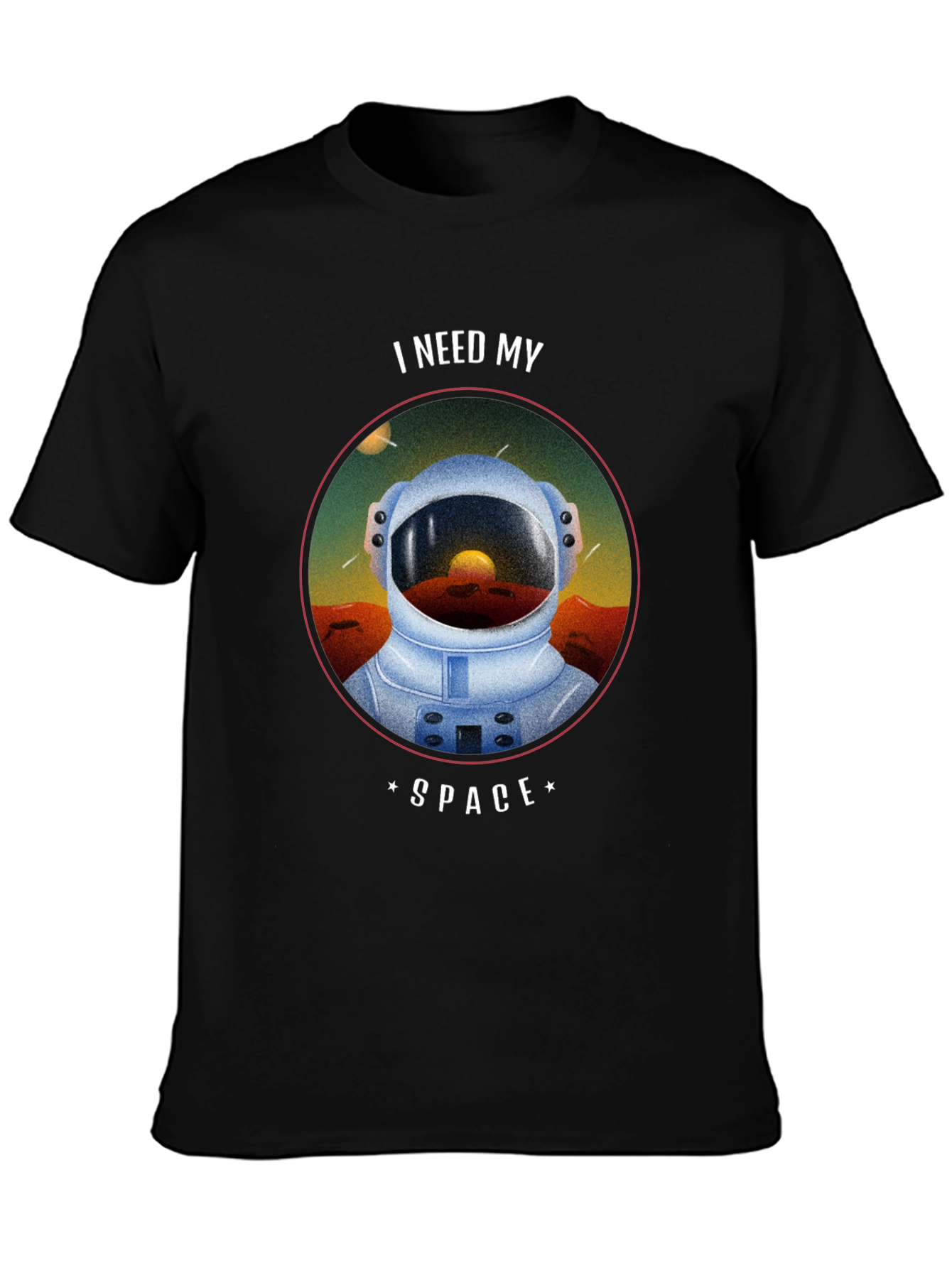 I Need My Space Graphic T-Shirt