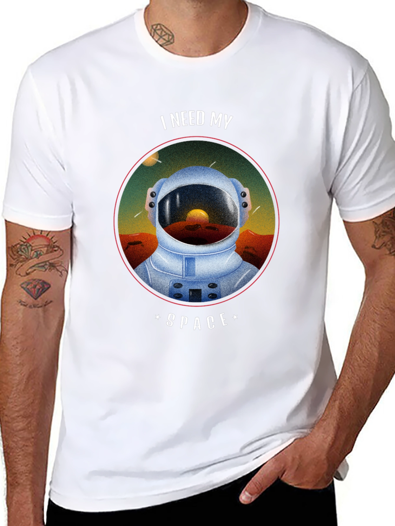 I Need My Space Graphic T-Shirt