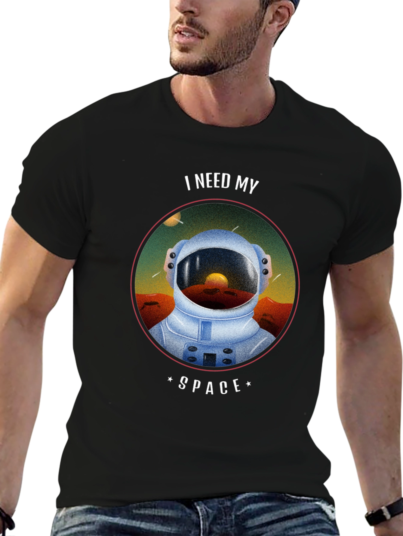 I Need My Space Graphic T-Shirt