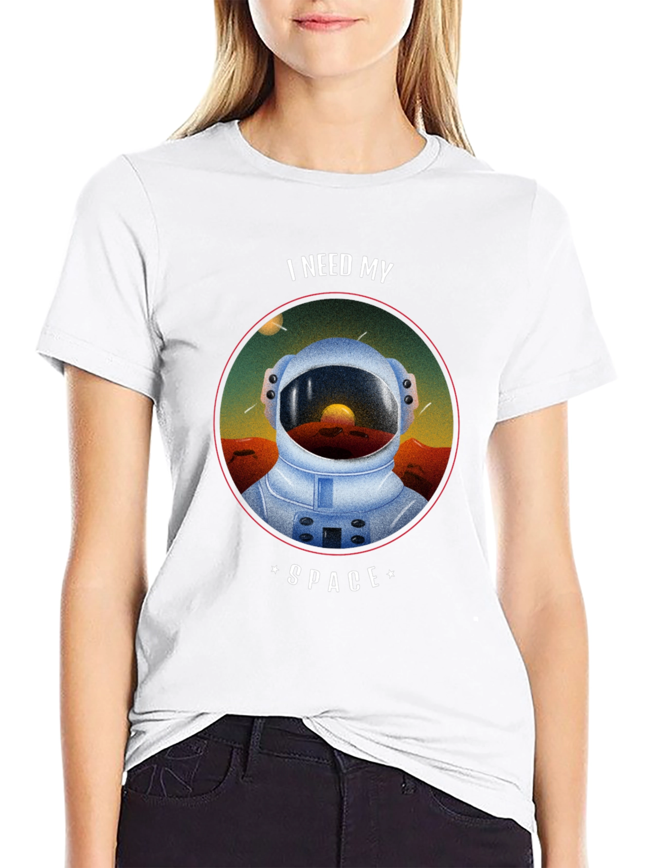 I Need My Space Graphic T-Shirt