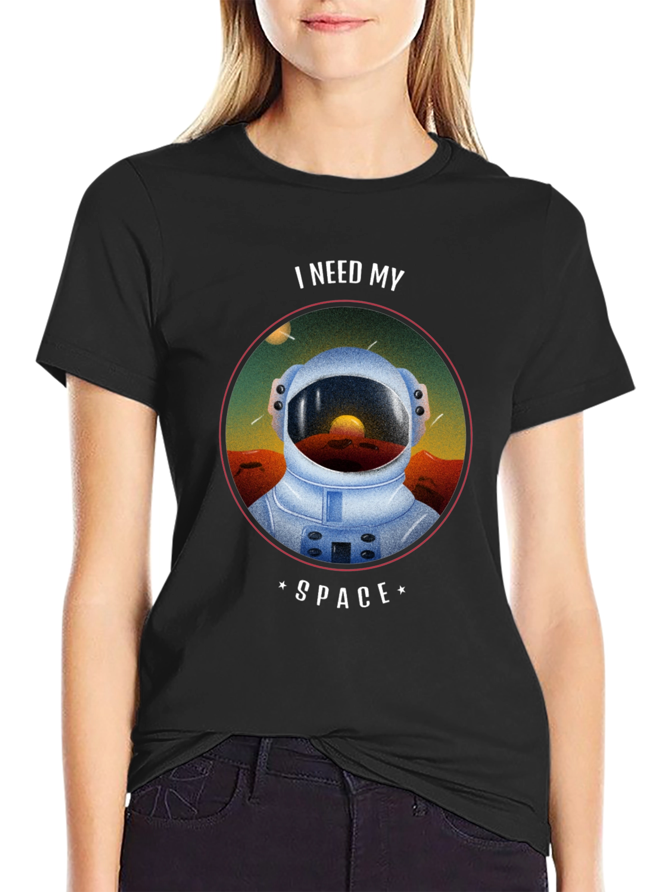 I Need My Space Graphic T-Shirt