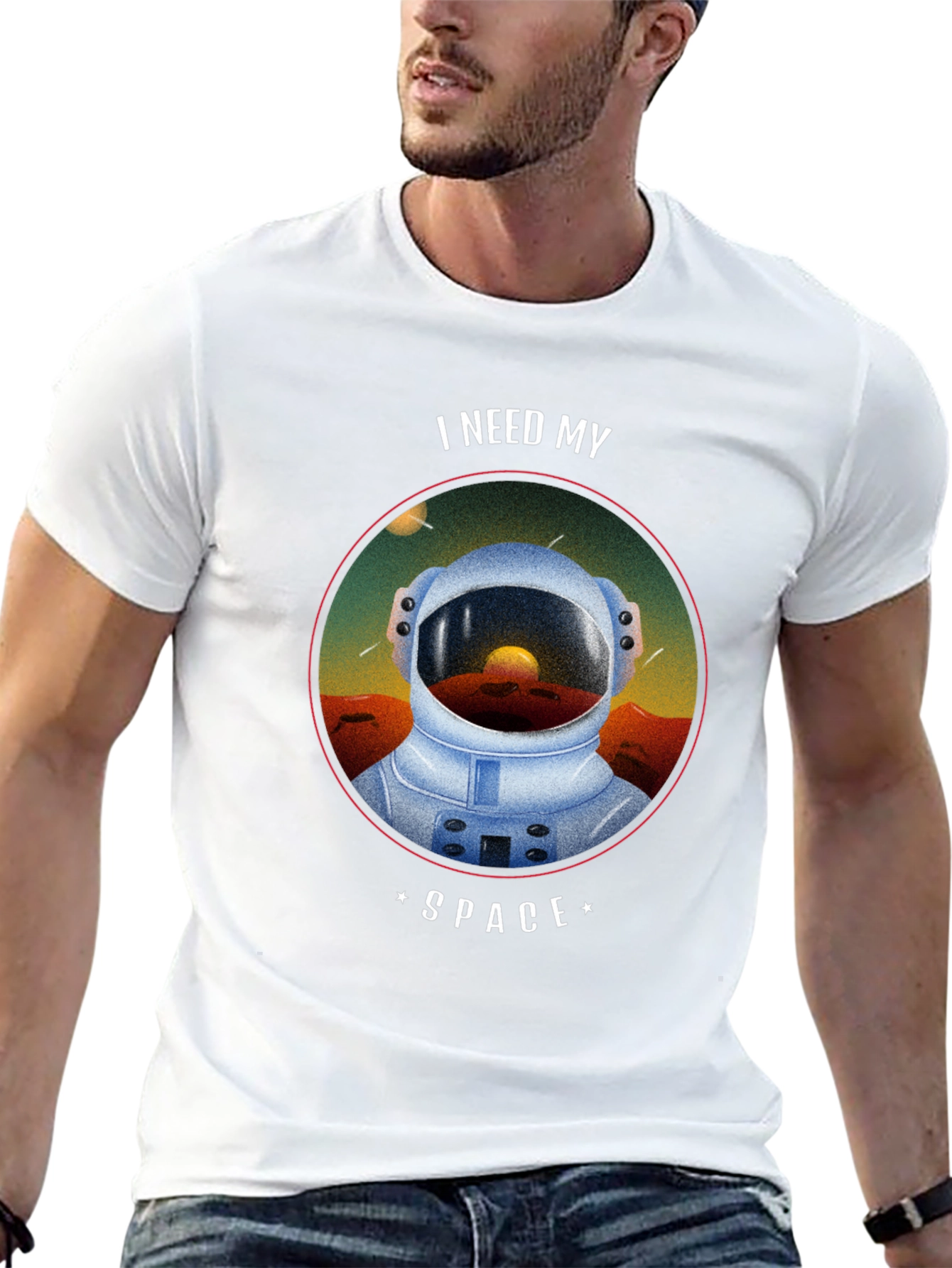 I Need My Space Graphic T-Shirt