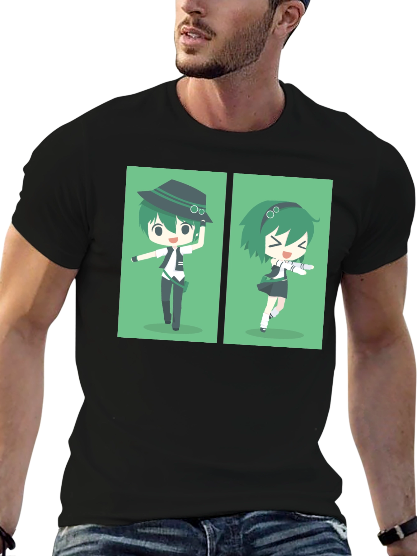 Anime Character Graphic T-Shirt