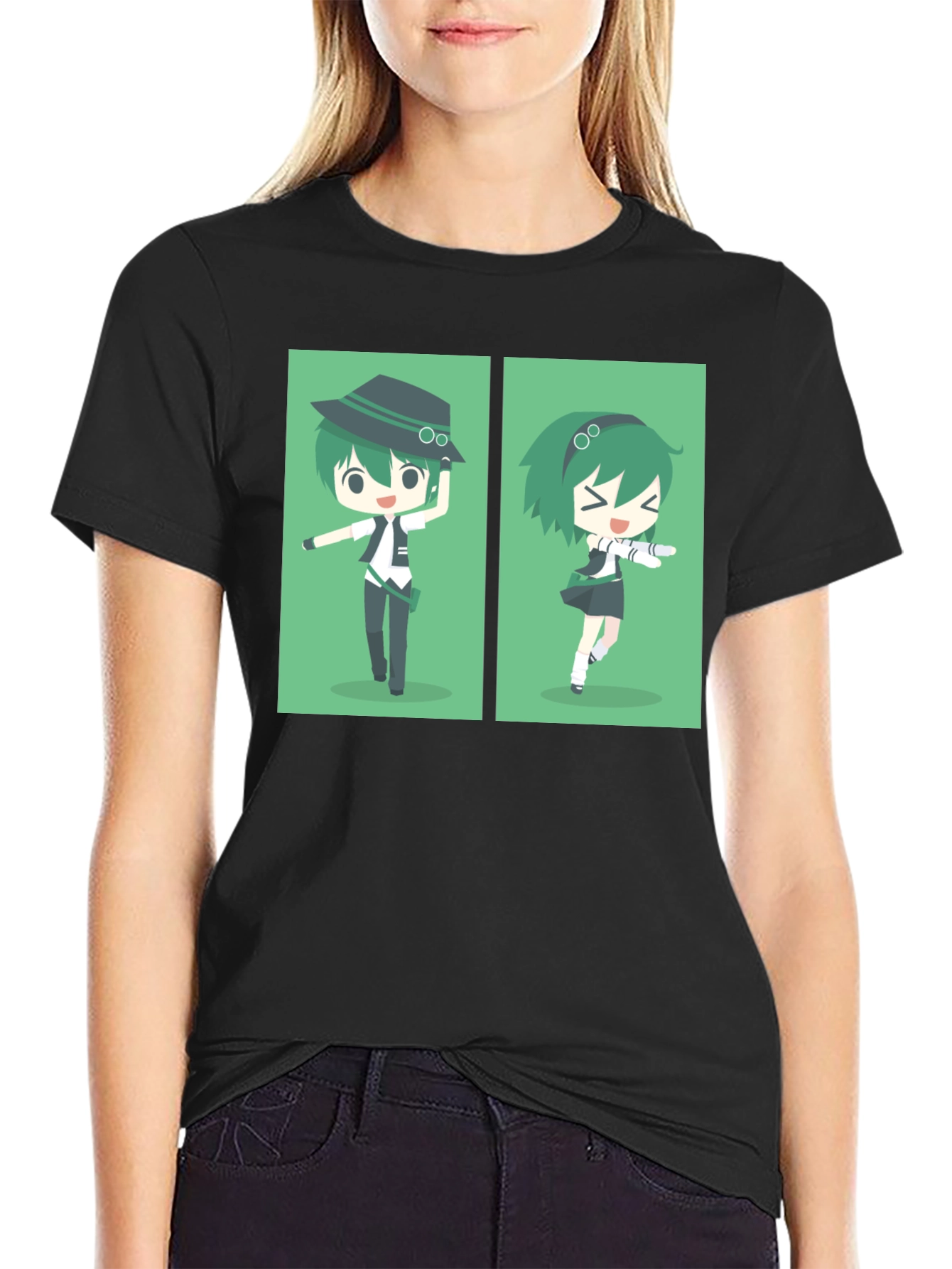 Anime Character Graphic T-Shirt