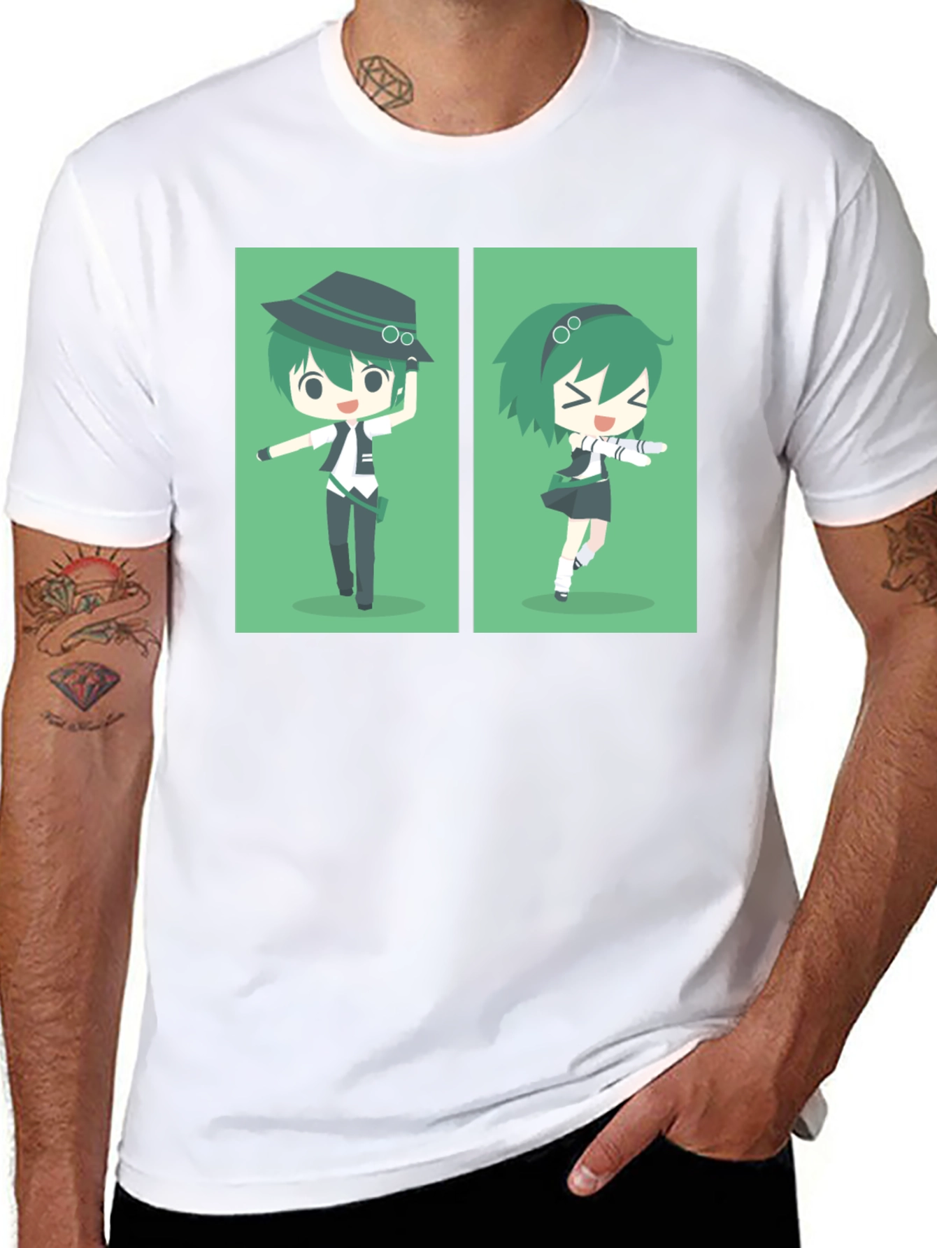 Anime Character Graphic T-Shirt