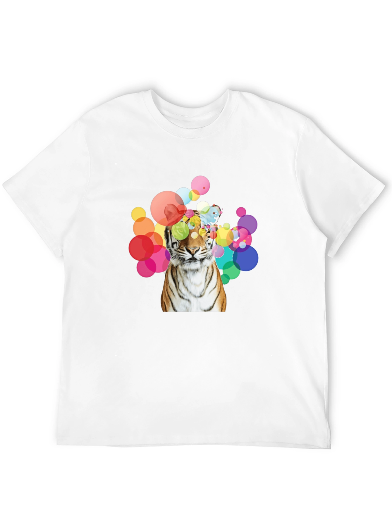 Tiger Graphic Tee - Mens Black T-Shirt