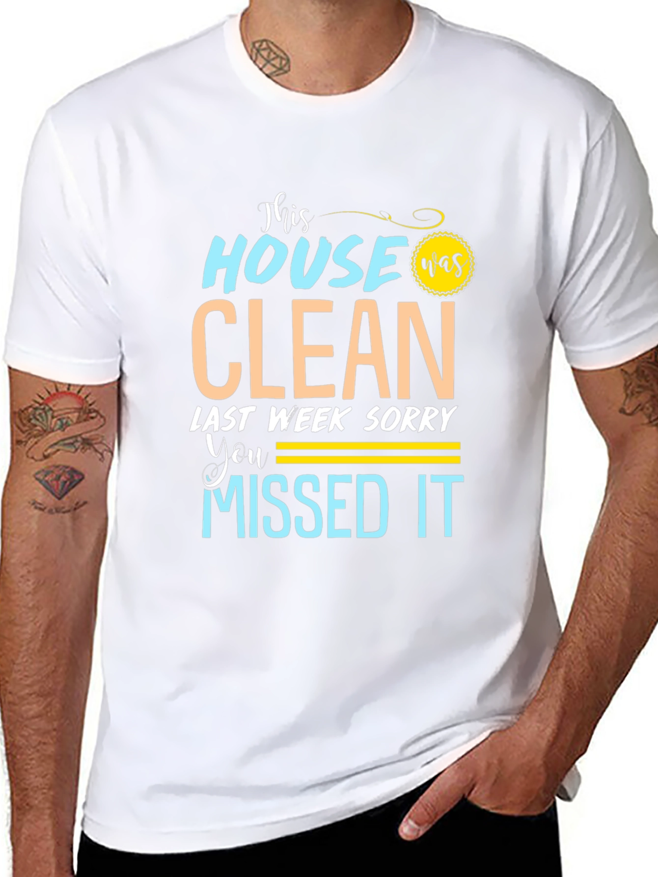Funny Cleaning Humor Graphic Tee