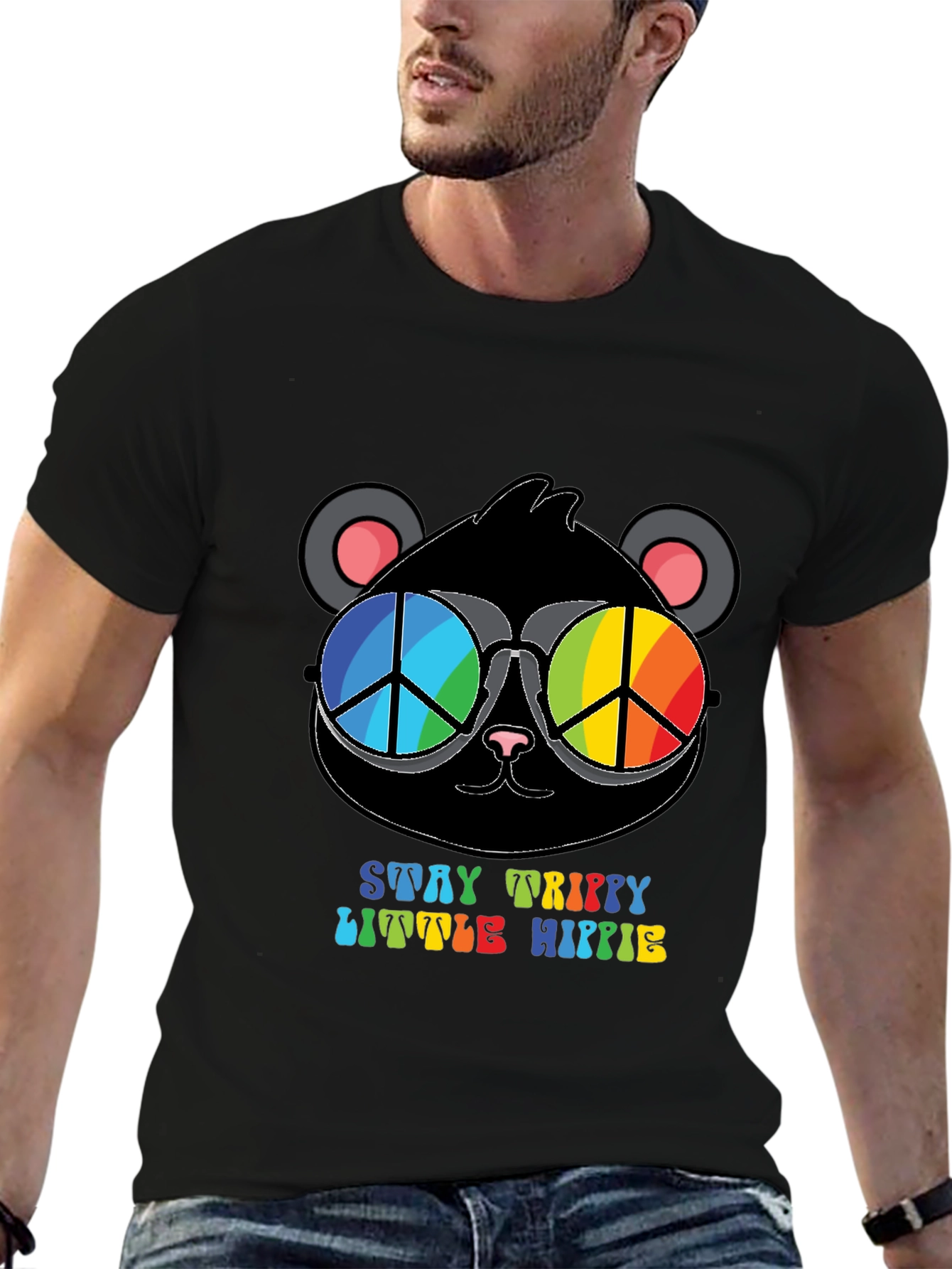 Stay Trippy Hippie Graphic Tee