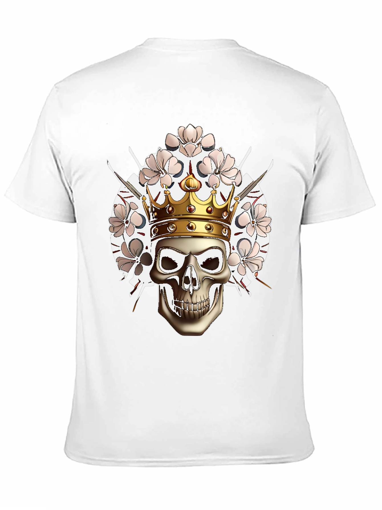 Skull King Graphic Tee - Edgy Streetwear