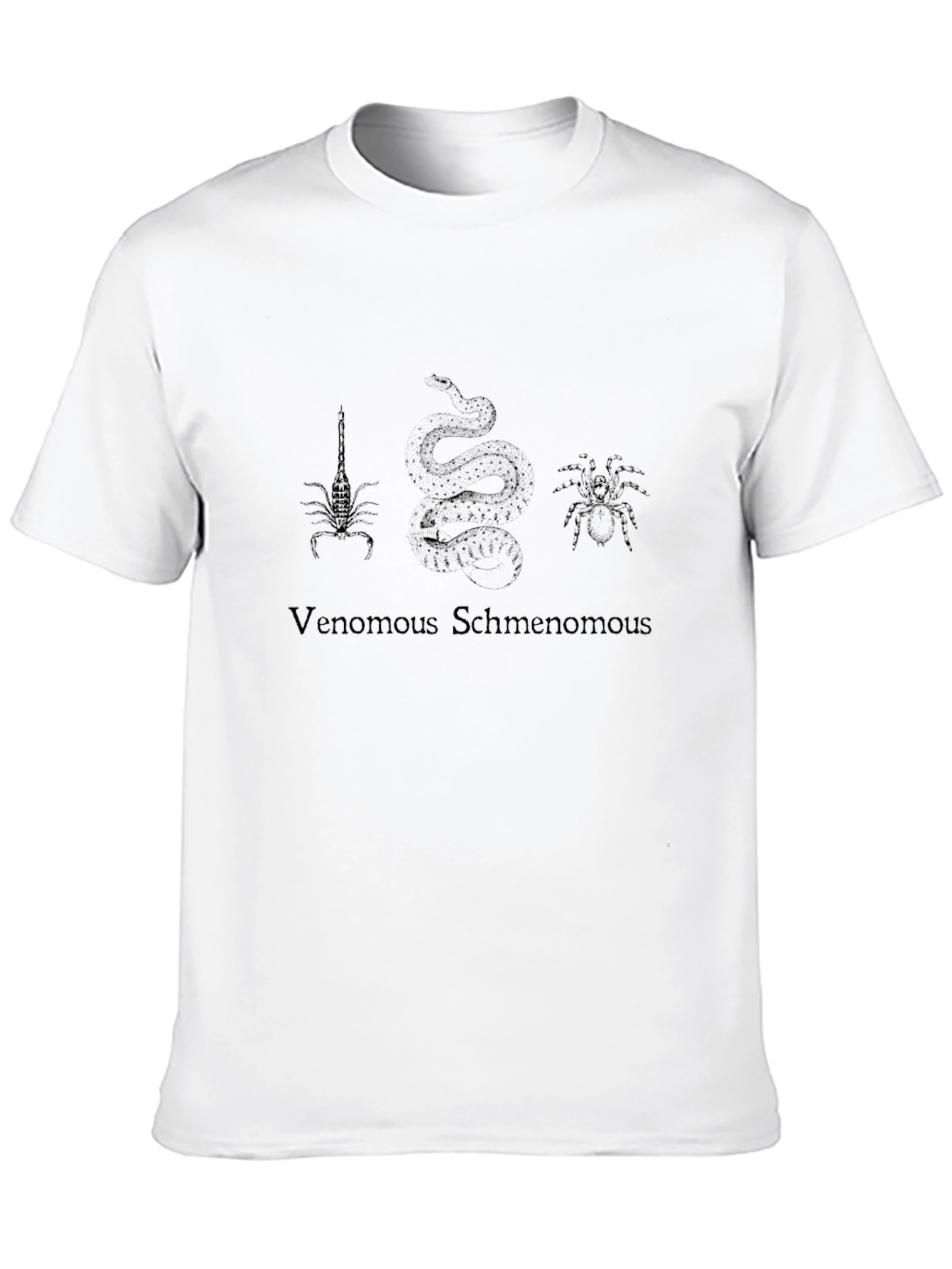 Venomous Schmenomous Graphic Tee - Black