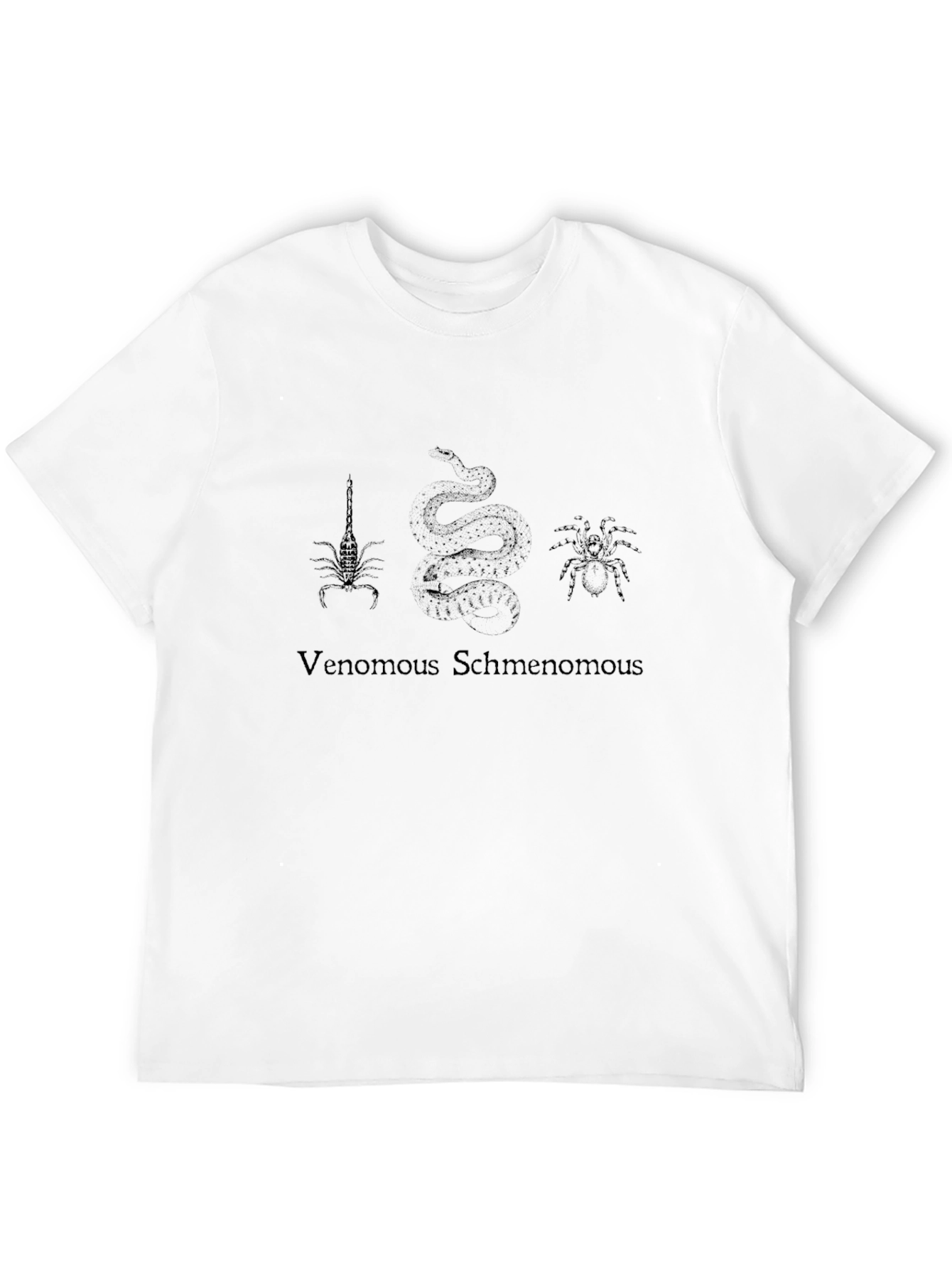 Venomous Schmenomous Graphic Tee - Black