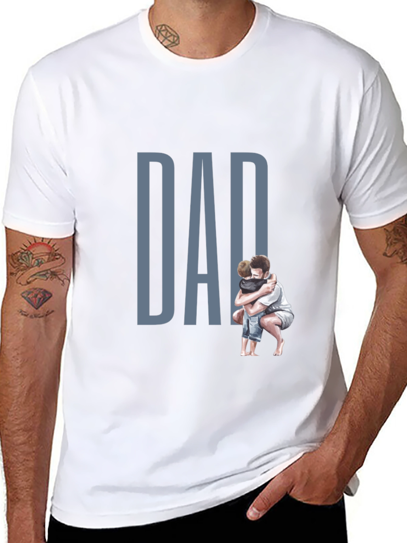 Dad Hug Graphic Tee