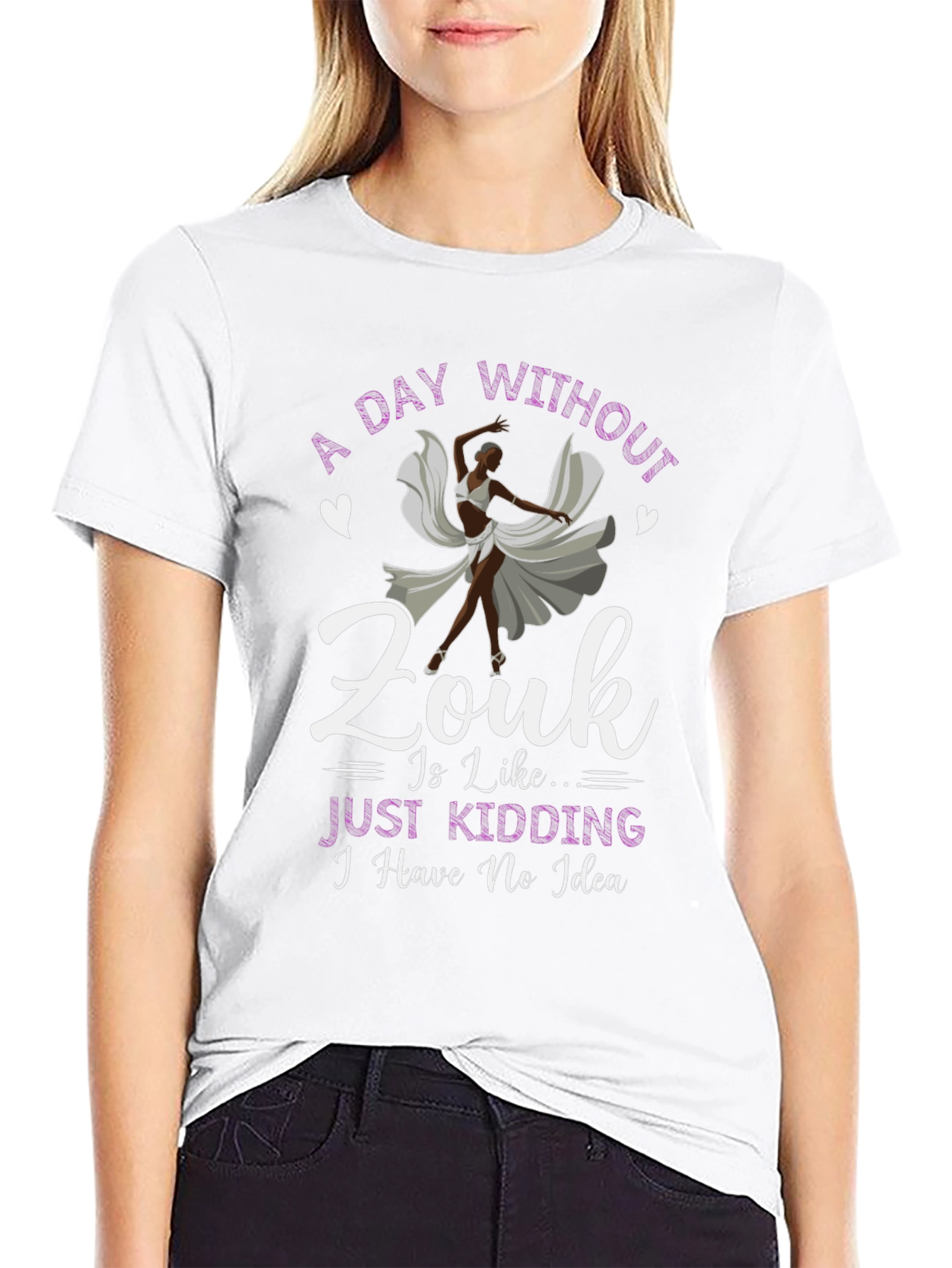 Zouk Dance T-Shirt: A Day Without Zouk Funny Tee