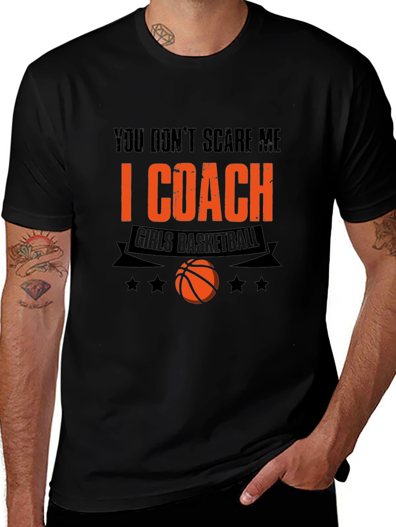 Basketball Coach T-Shirt - Girls Team Apparel