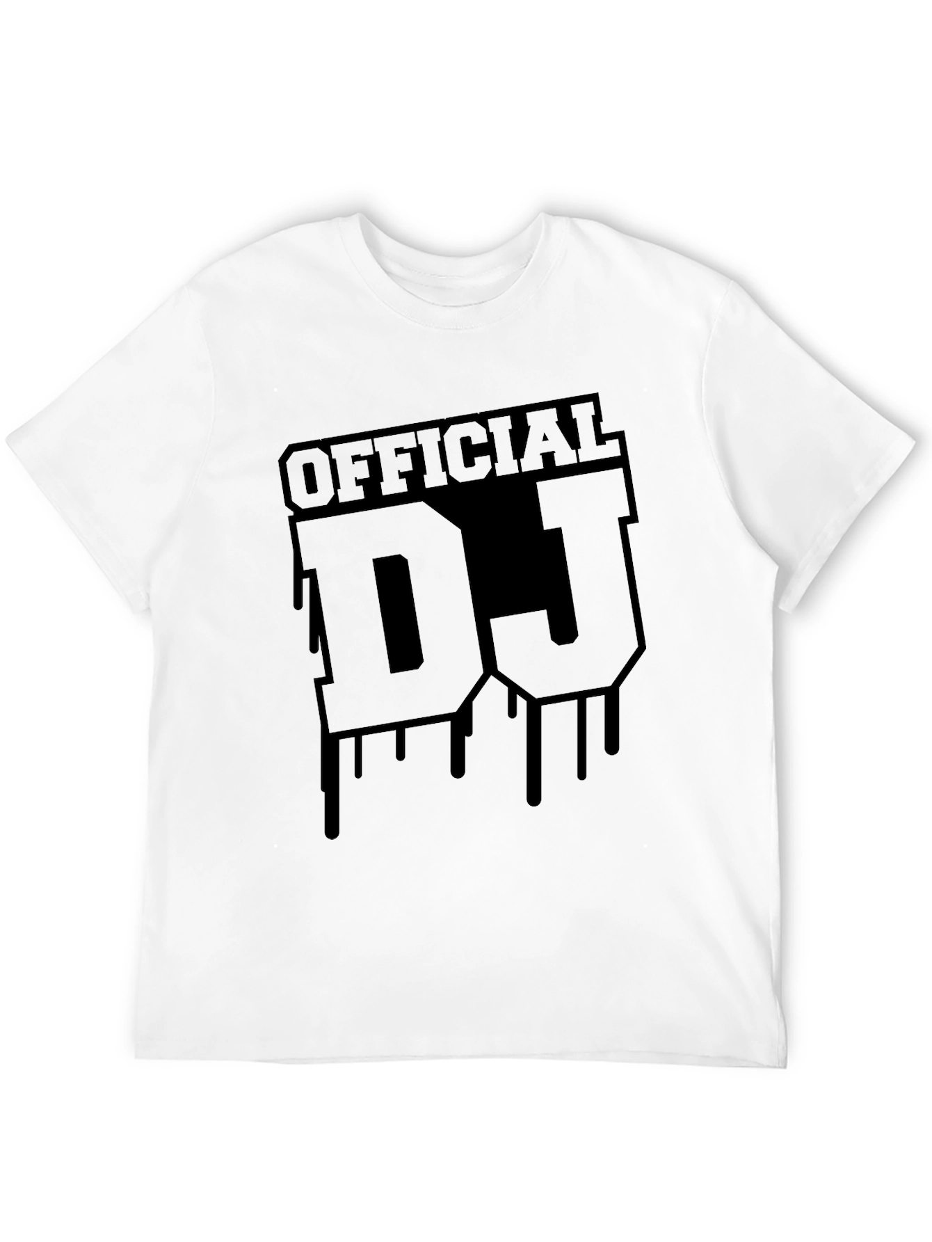 Official DJ Graphic Black T-Shirt