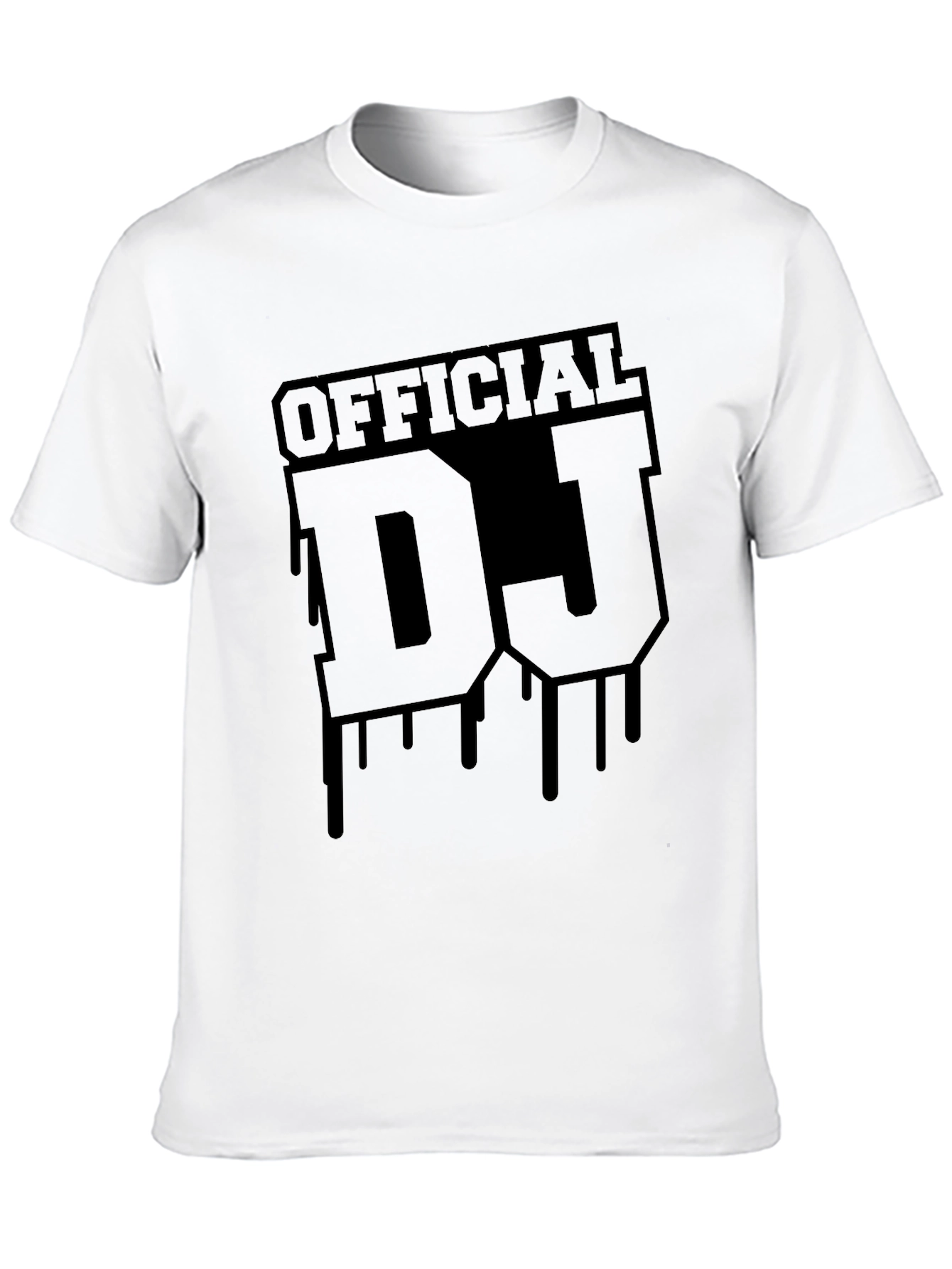 Official DJ Graphic Black T-Shirt