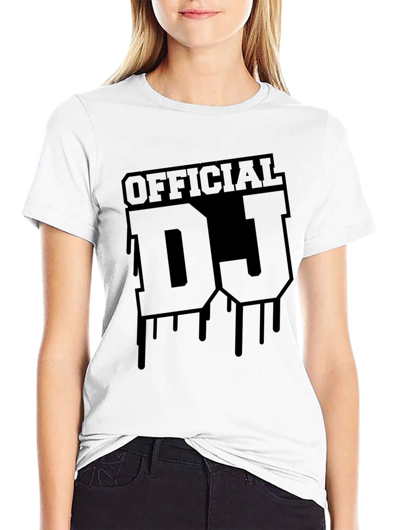 Official DJ Graphic Black T-Shirt