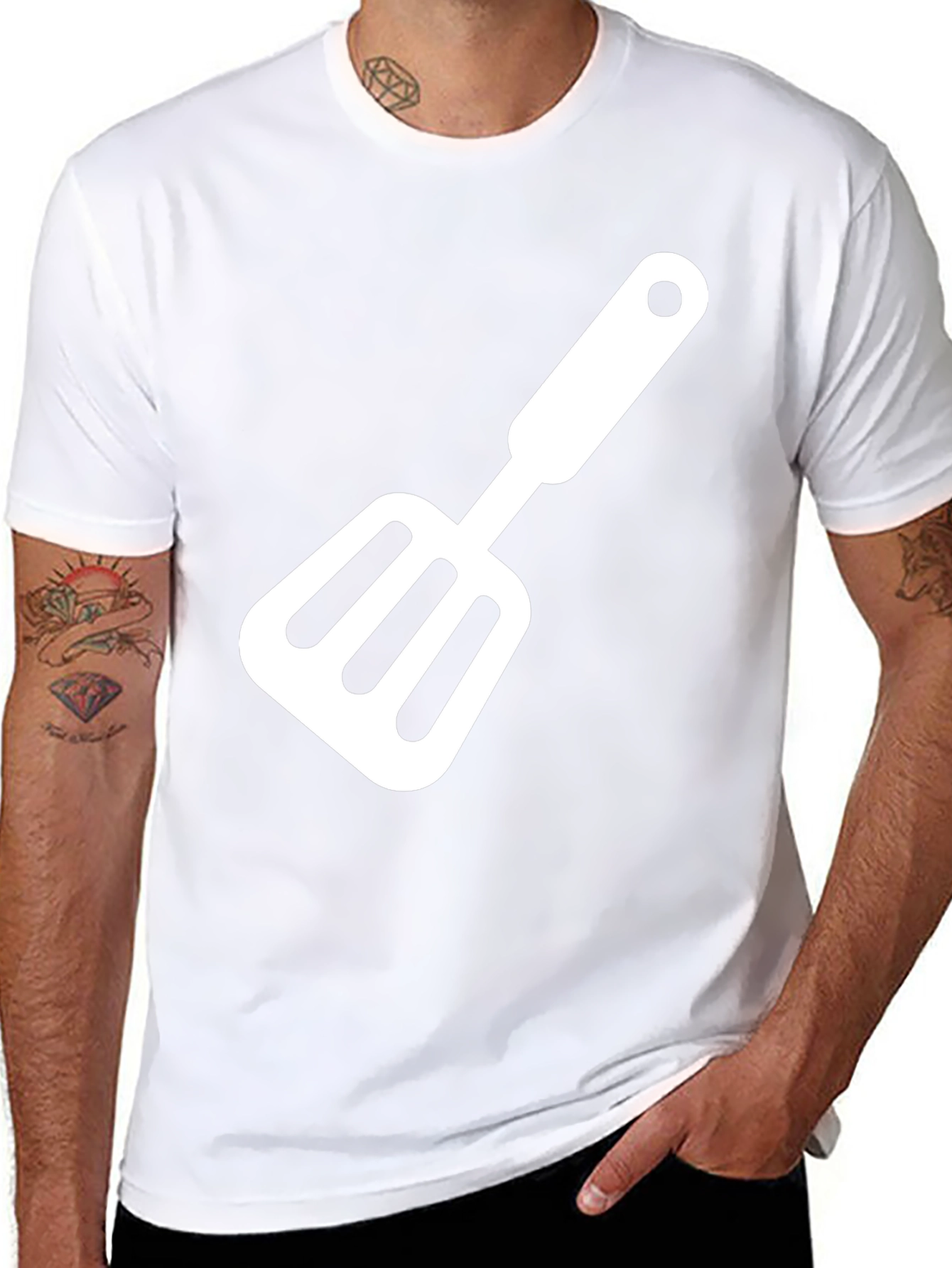 Chefs Spatula T-Shirt - Culinary Cookout Tee