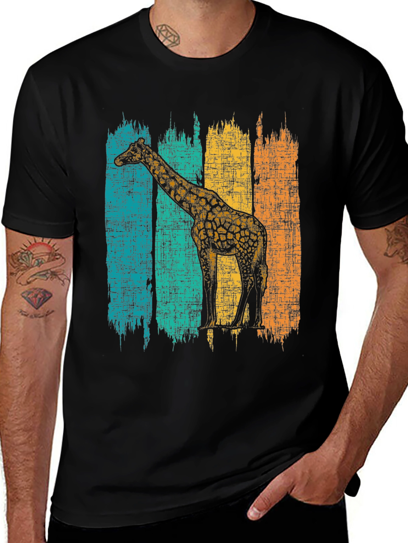 Retro Giraffe Tee