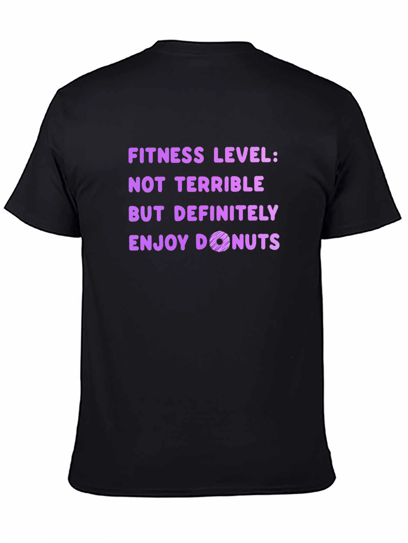 Fitness Level Donut T-Shirt - Enjoy Donuts