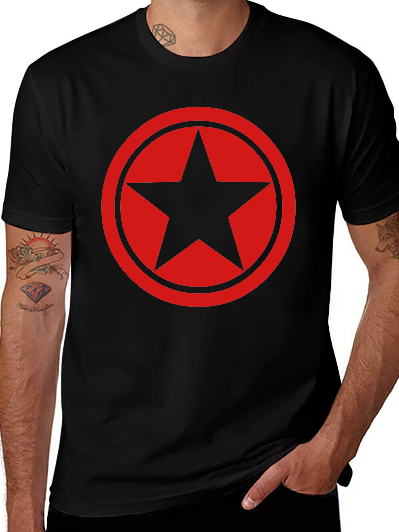 Star Logo Graphic Tee