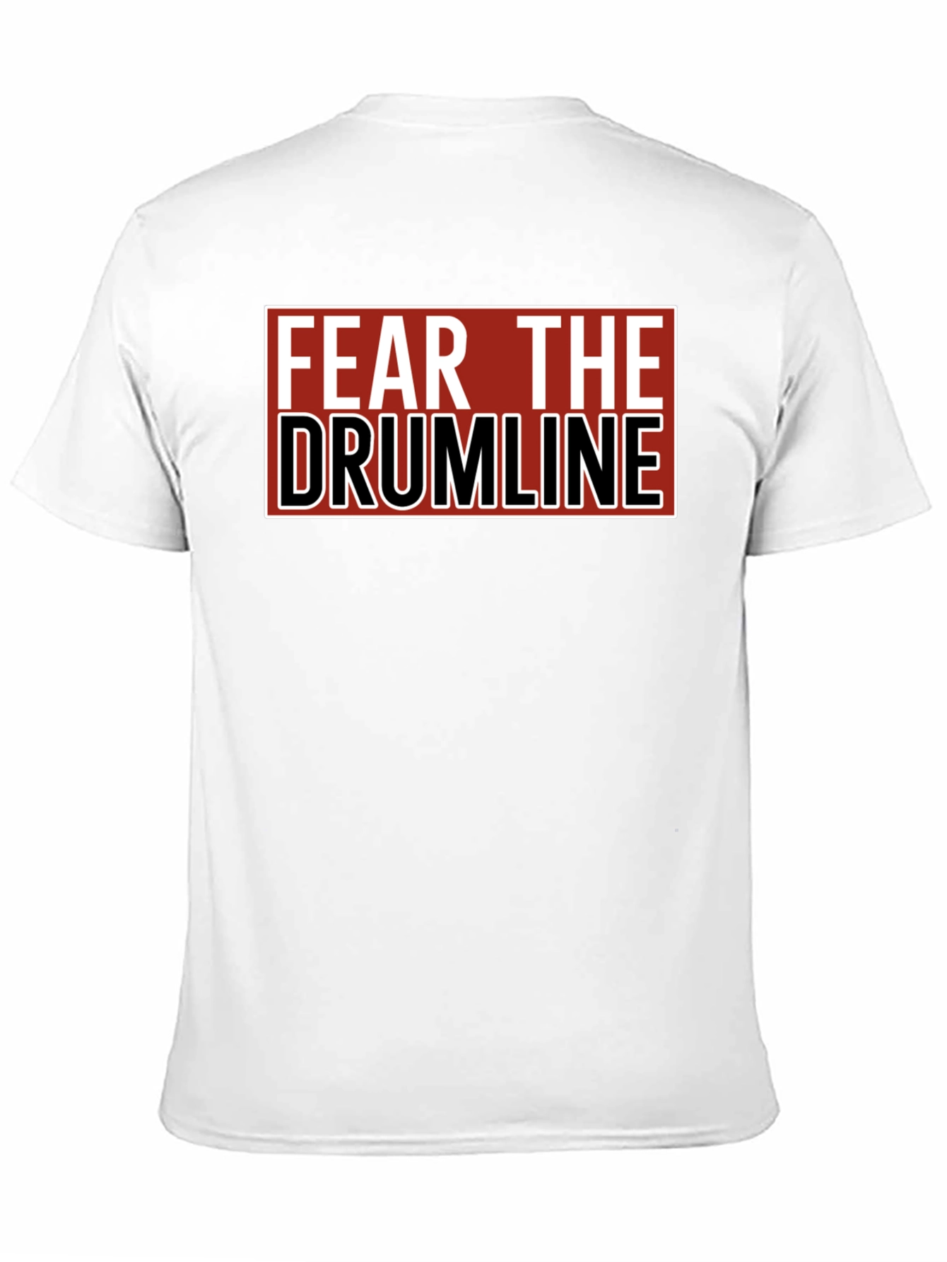 Fear The Drumline Black Graphic T-Shirt