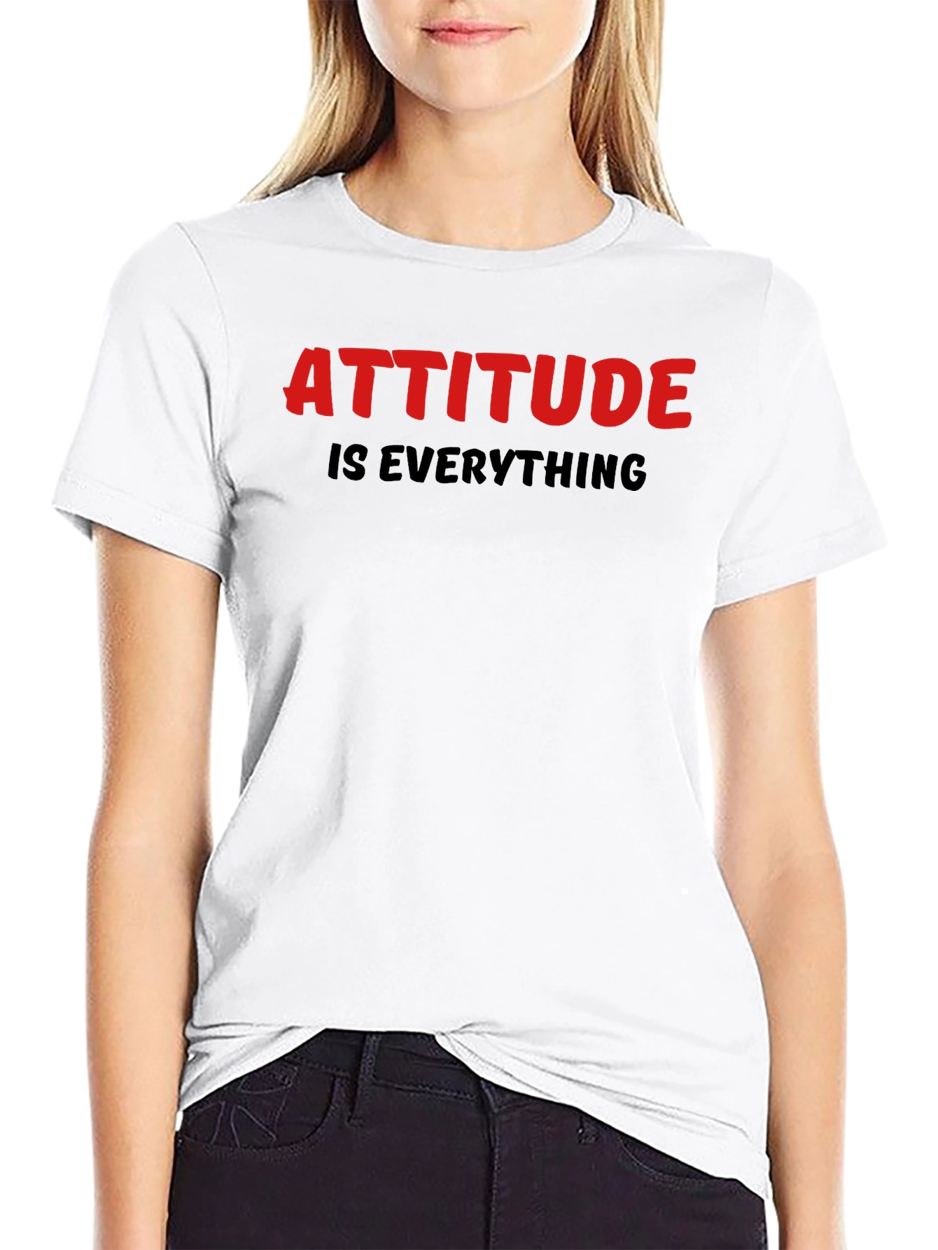Attitude is Everything Black T-Shirt