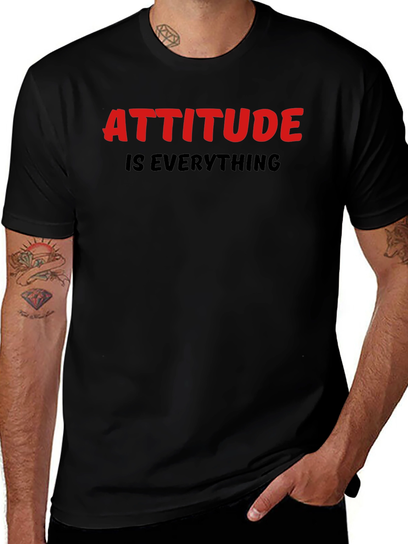 Attitude is Everything Black T-Shirt