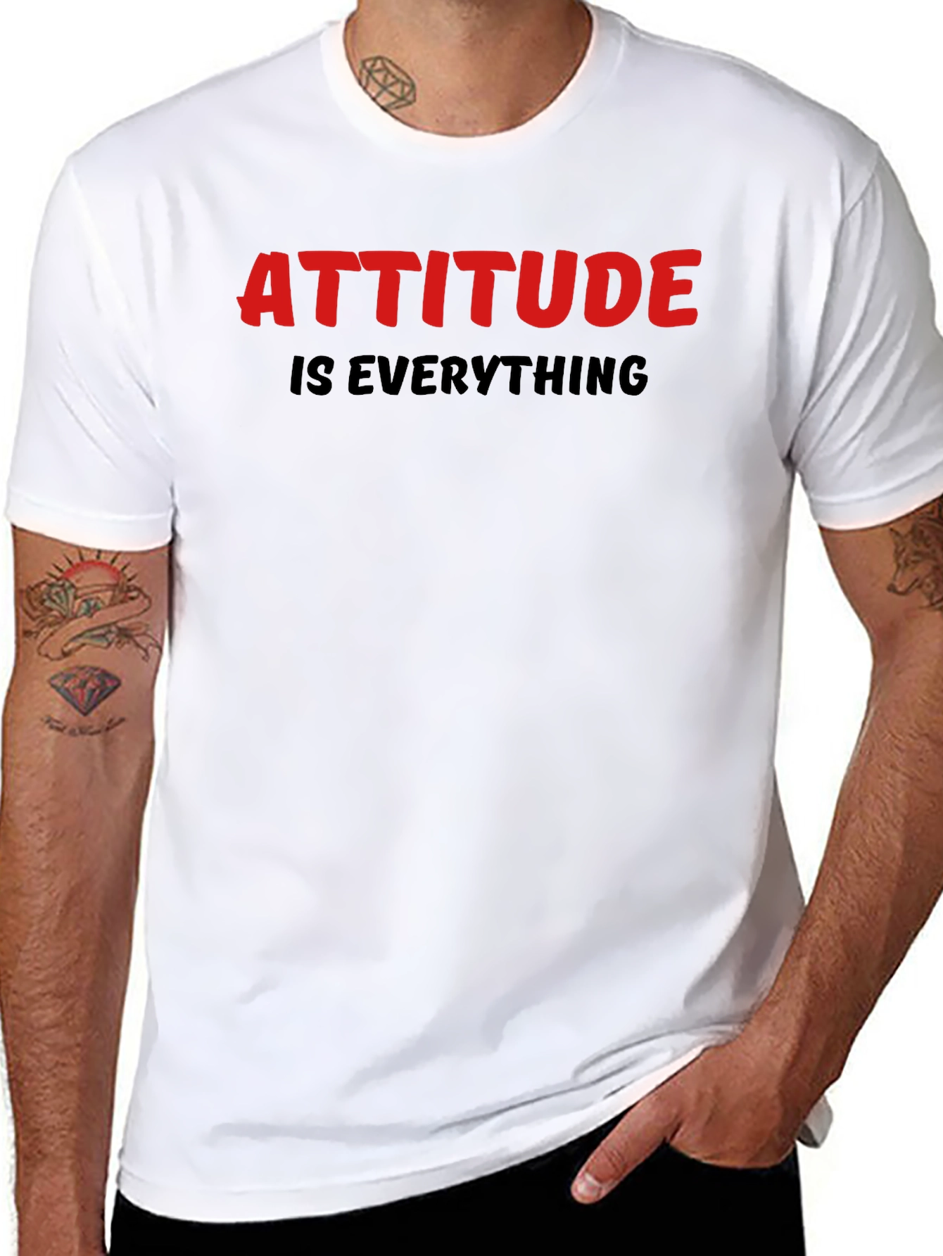 Attitude is Everything Black T-Shirt
