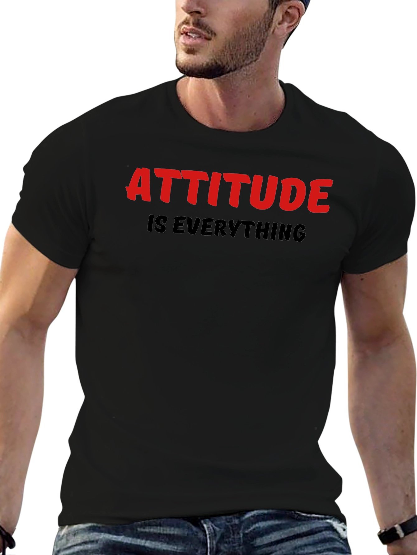 Attitude is Everything Black T-Shirt