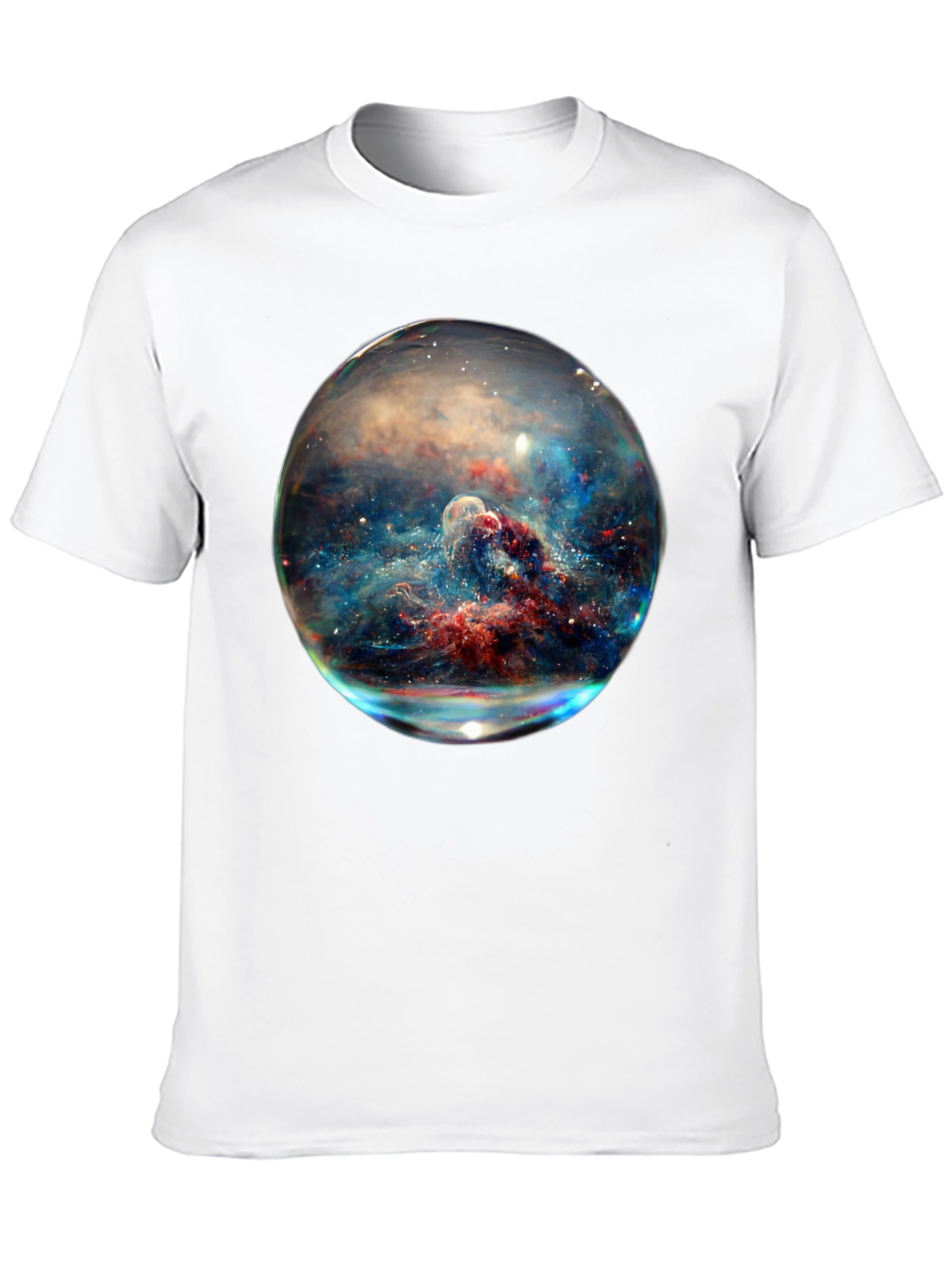 Nebula Sphere Graphic T-Shirt