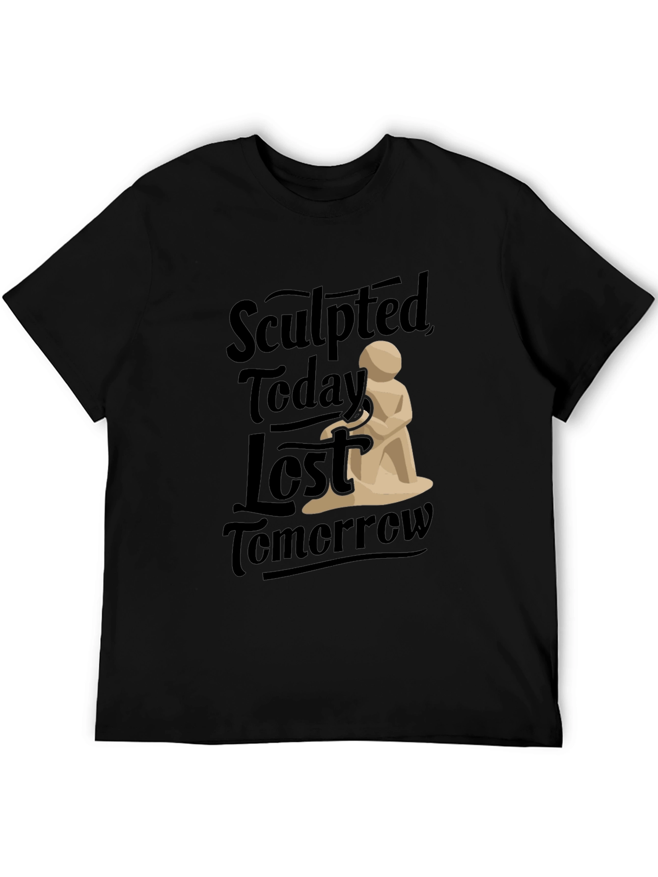 Sculpted Today Lost Tomorrow Graphic Tee