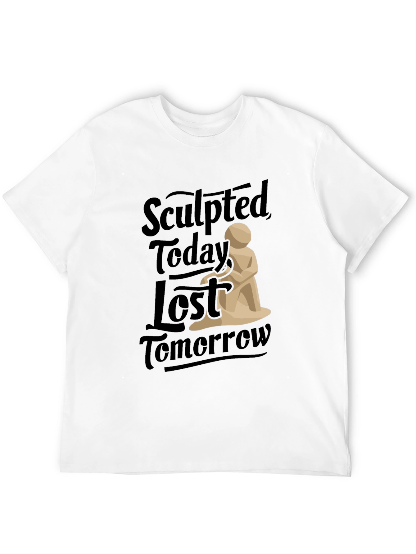 Sculpted Today Lost Tomorrow Graphic Tee