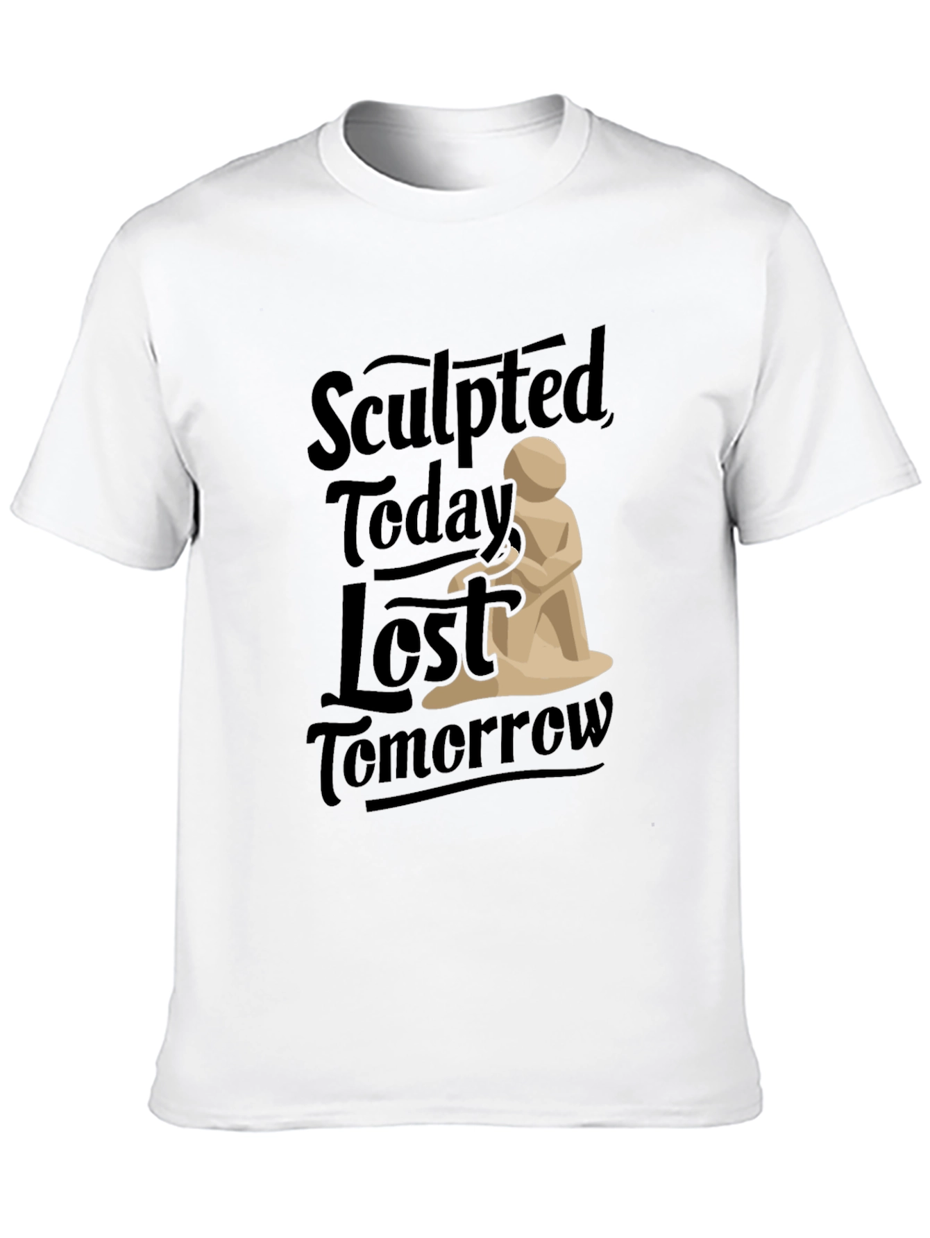 Sculpted Today Lost Tomorrow Graphic Tee