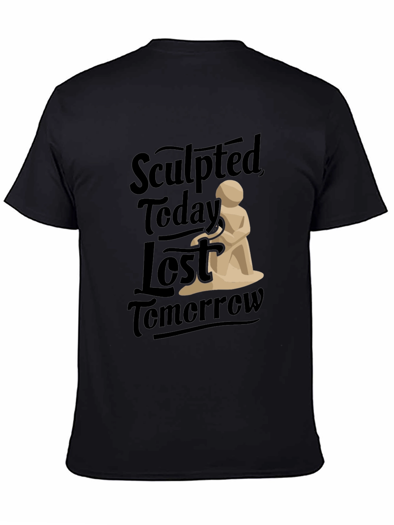 Sculpted Today Lost Tomorrow Graphic Tee