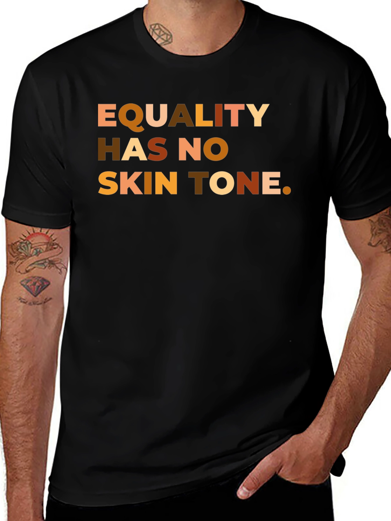 Equality Has No Skin Tone Graphic T-Shirt
