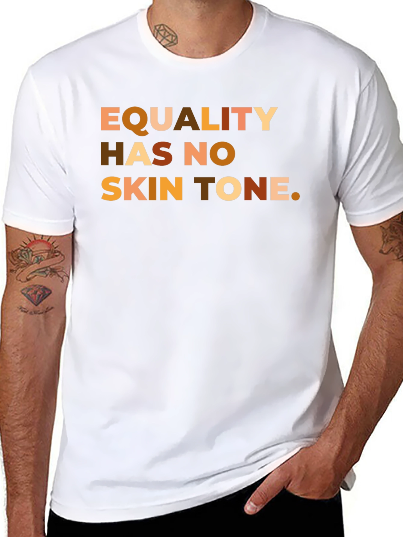 Equality Has No Skin Tone Graphic T-Shirt