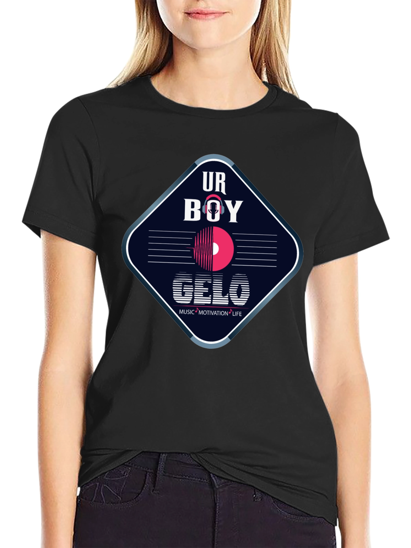 UR Boy Gelo Music T-Shirt - Trendy Graphic Tee