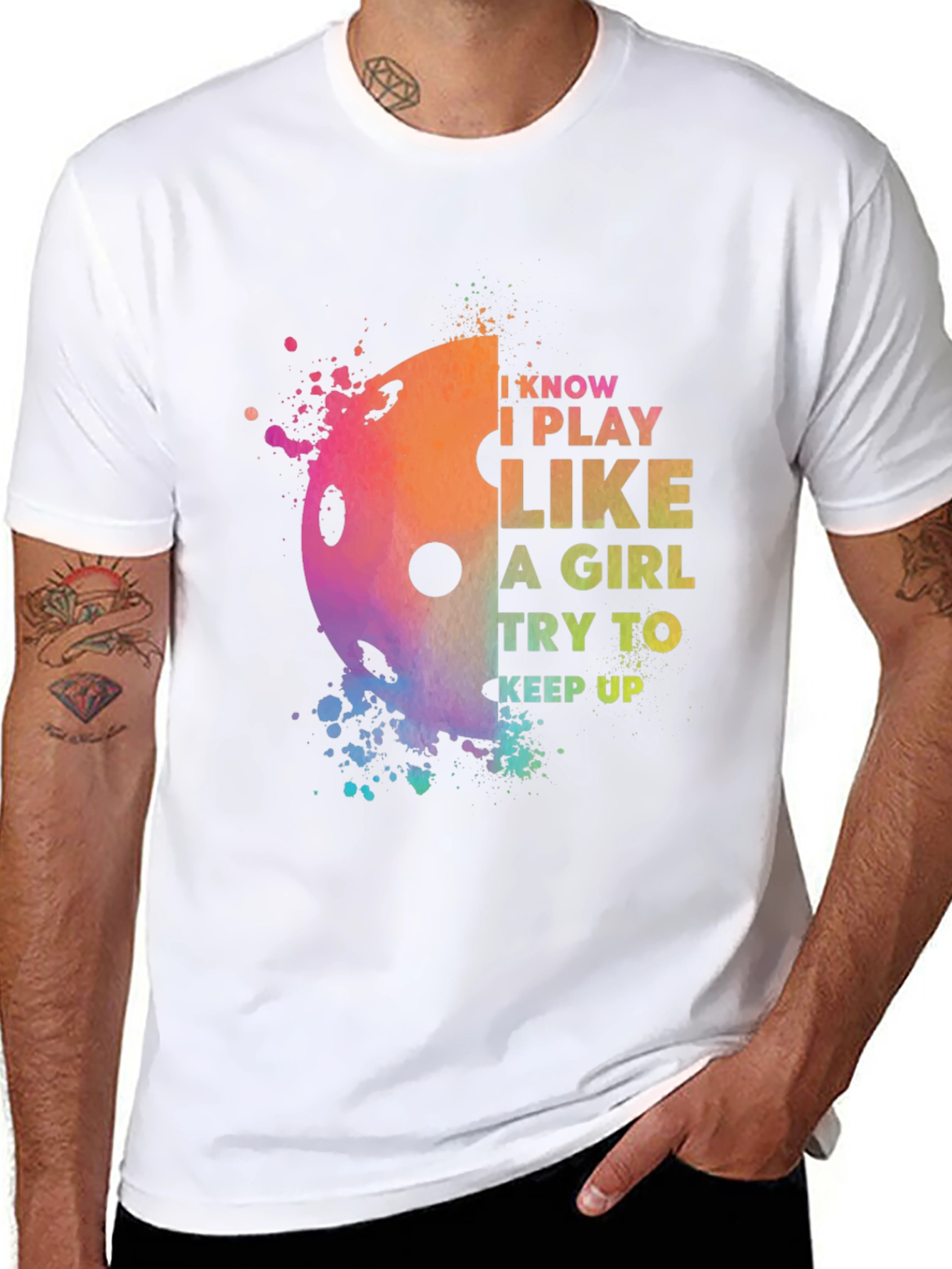Pickleball I Play Like A Girl T-Shirt