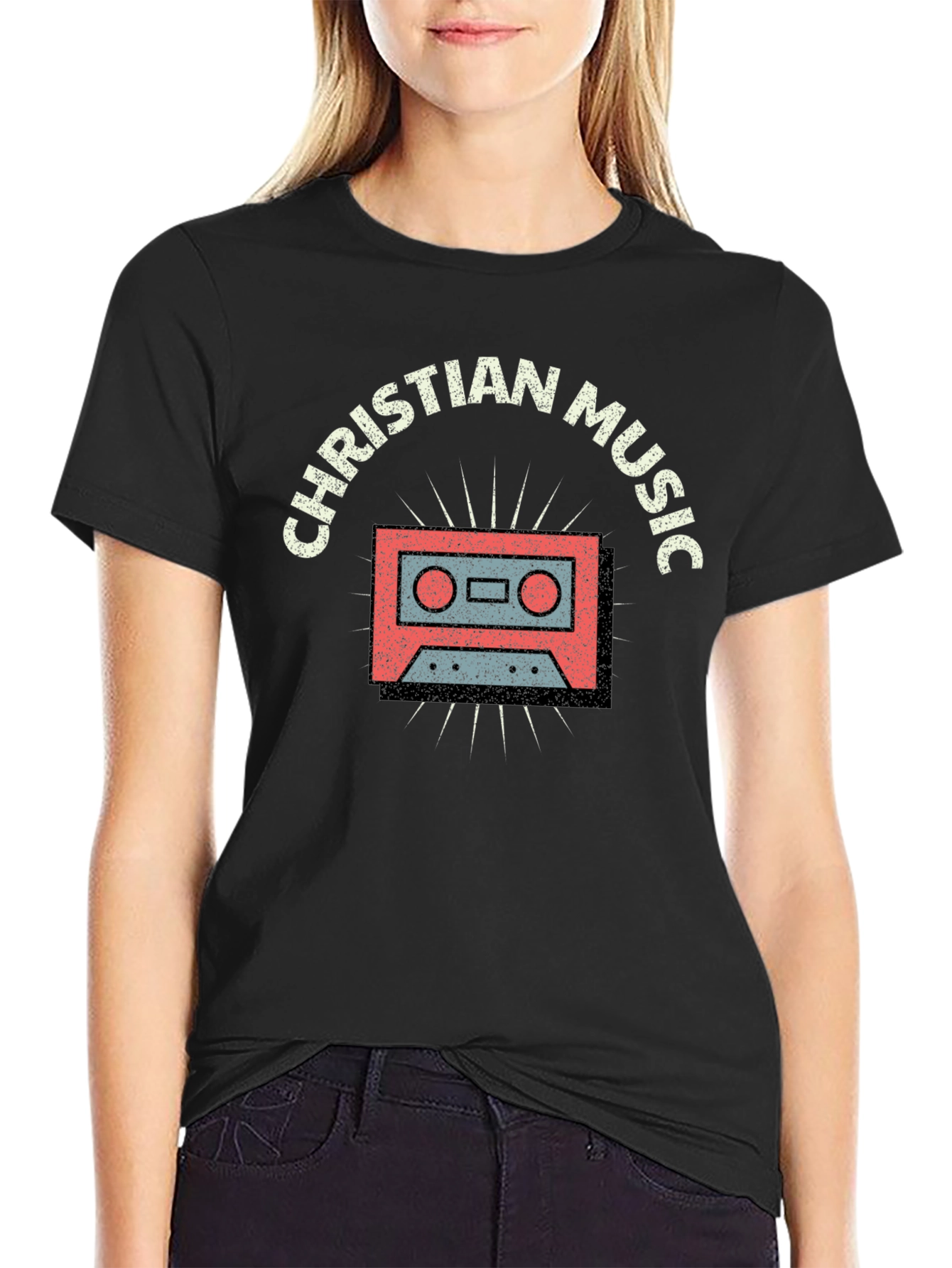 Christian Music Cassette Tape T-Shirt