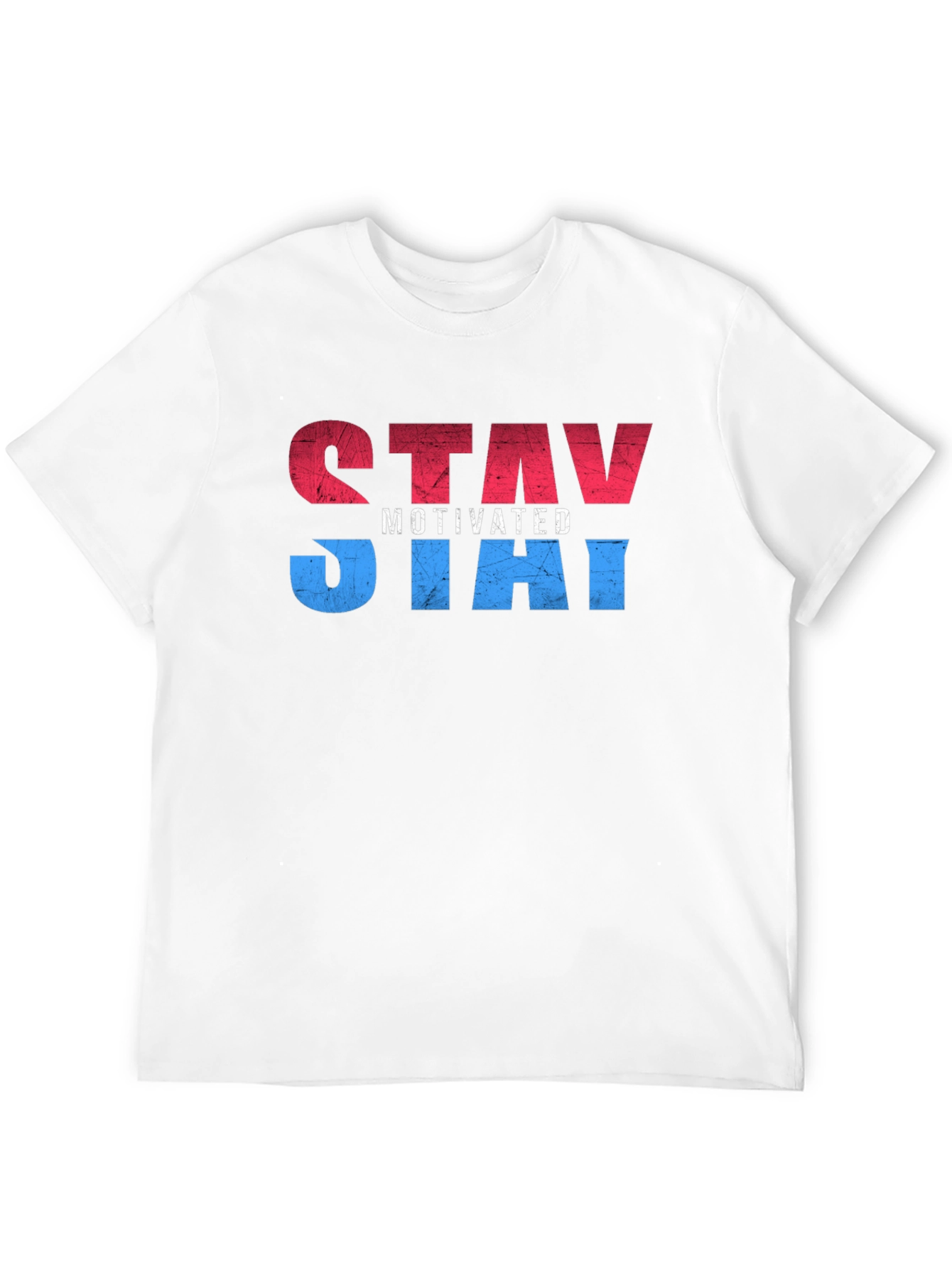 Stay Motivated Graphic T-Shirt - Black