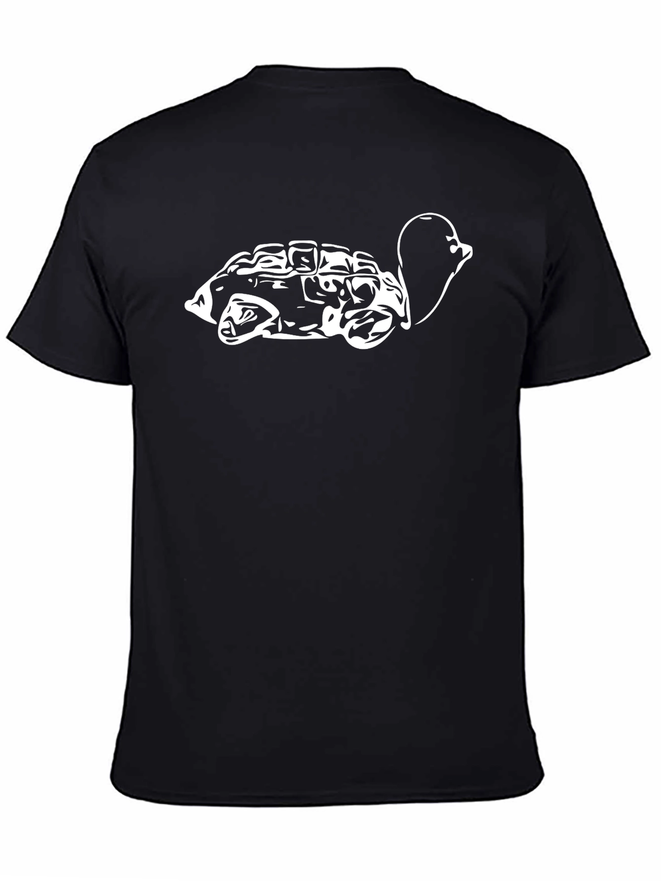 Turtle Car Graphic Tee - Black