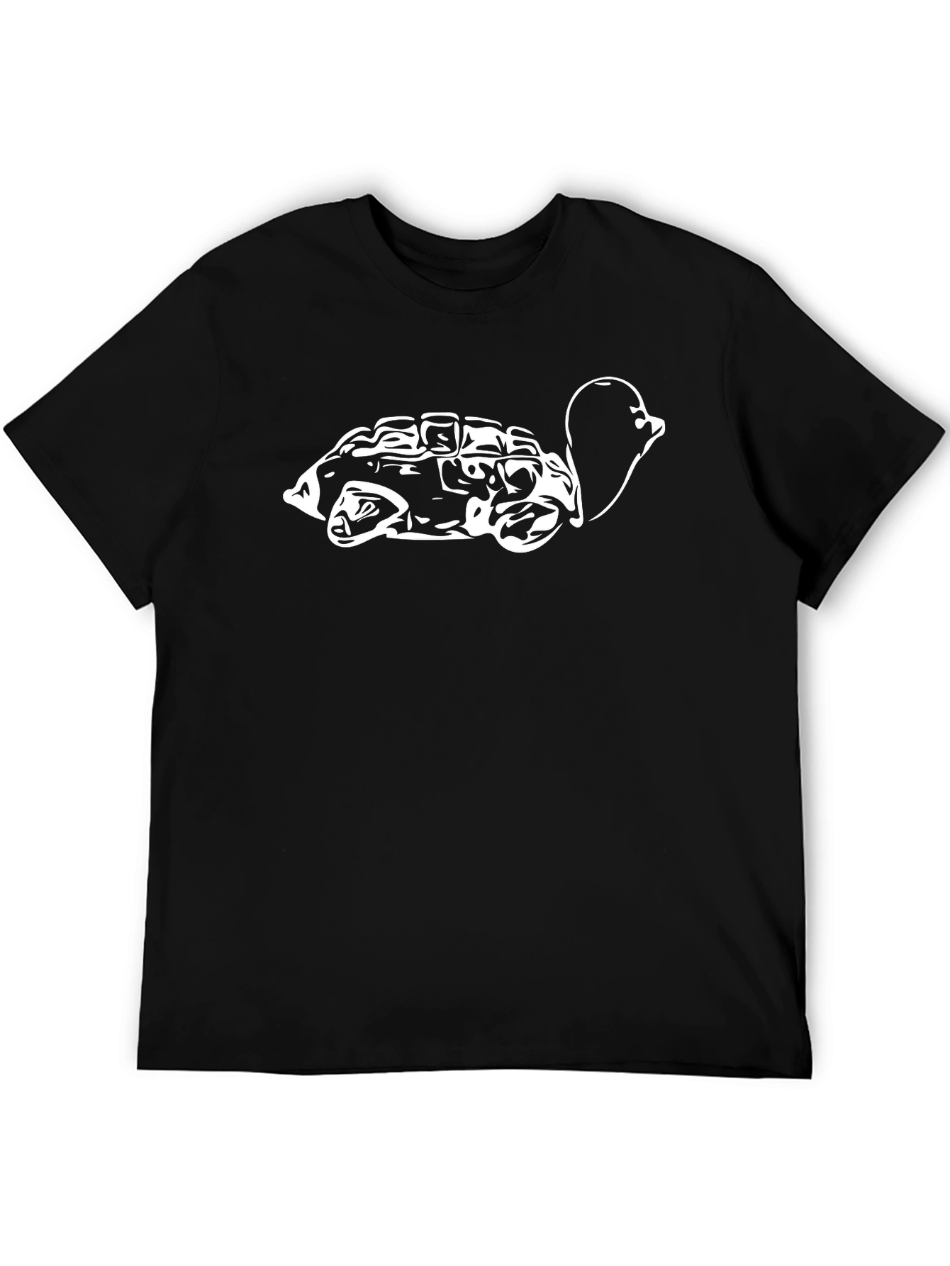 Turtle Car Graphic Tee - Black