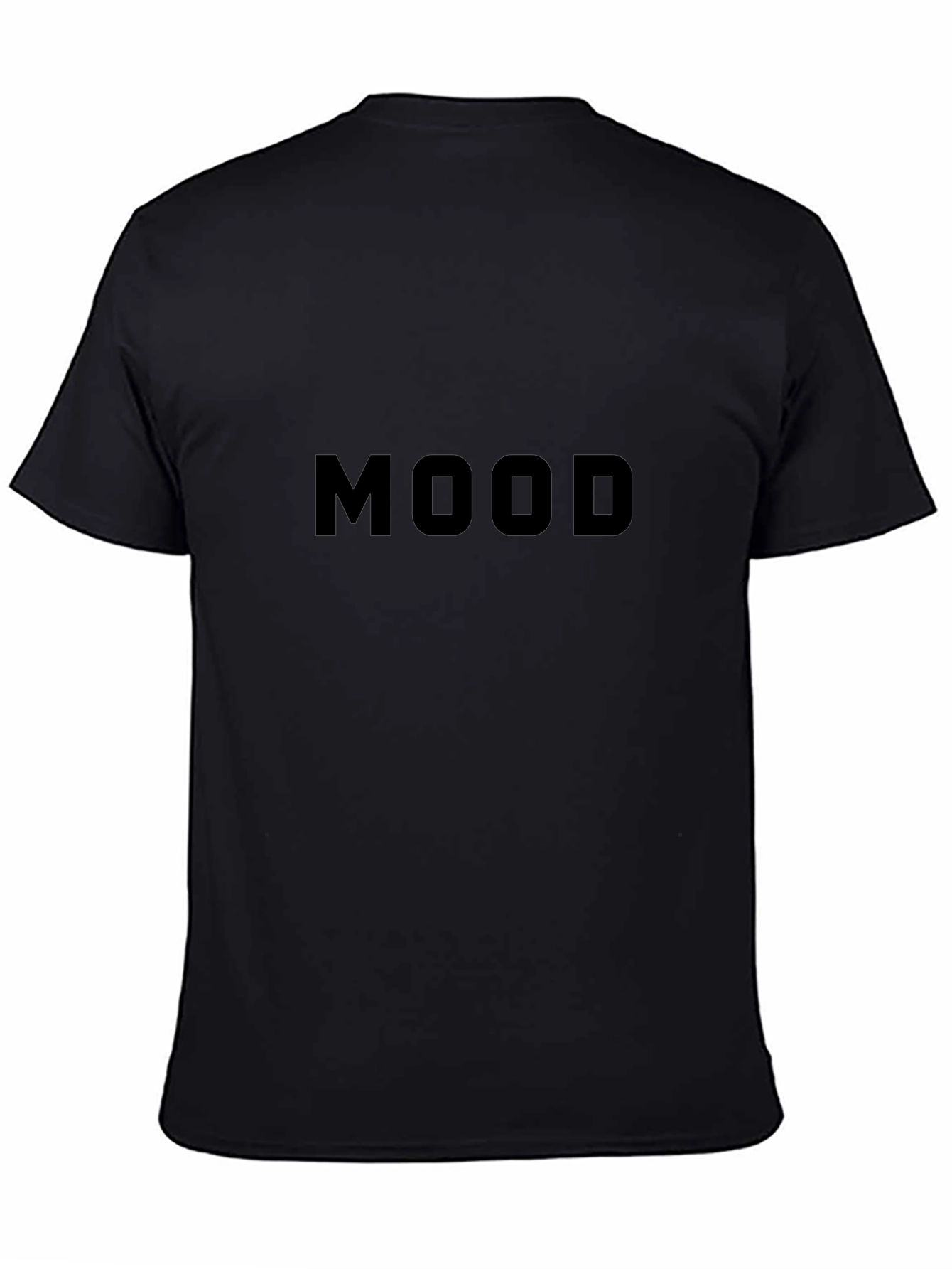 Black MOOD Graphic Tee - Classic Style
